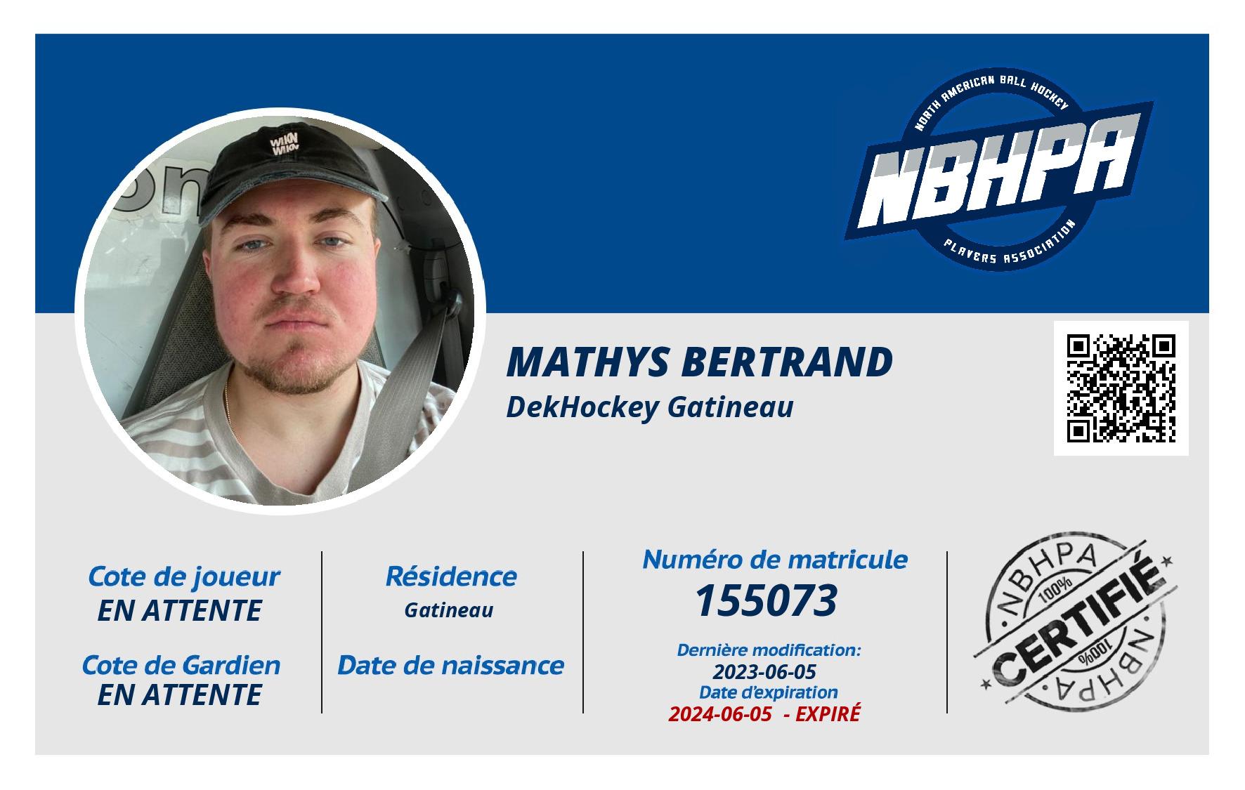 Mathys Bertrand
