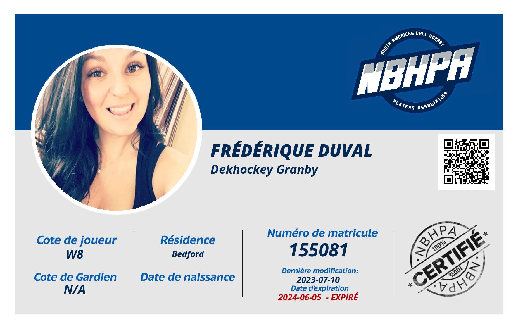 Frédérique Duval