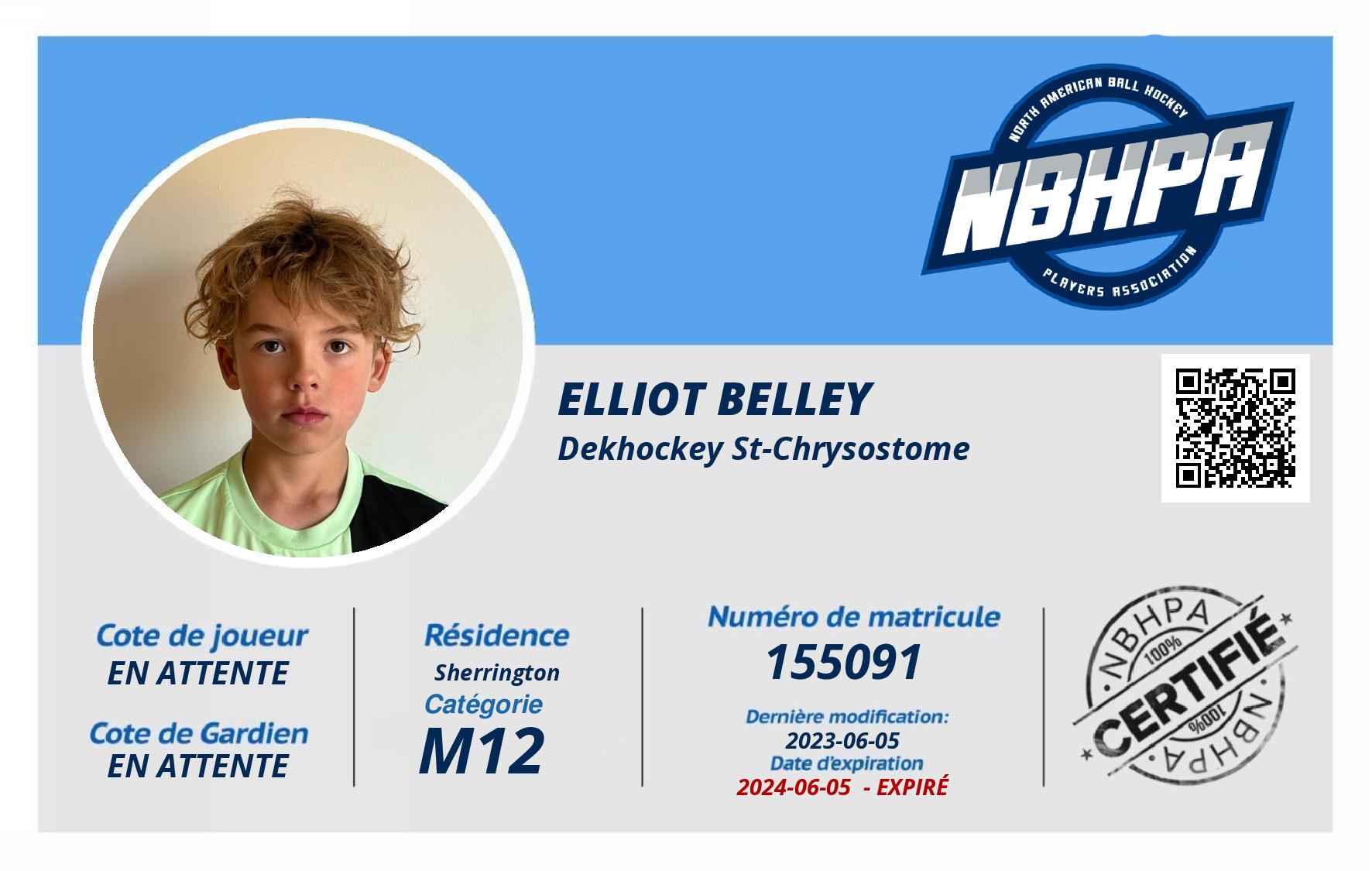 Elliot Belley