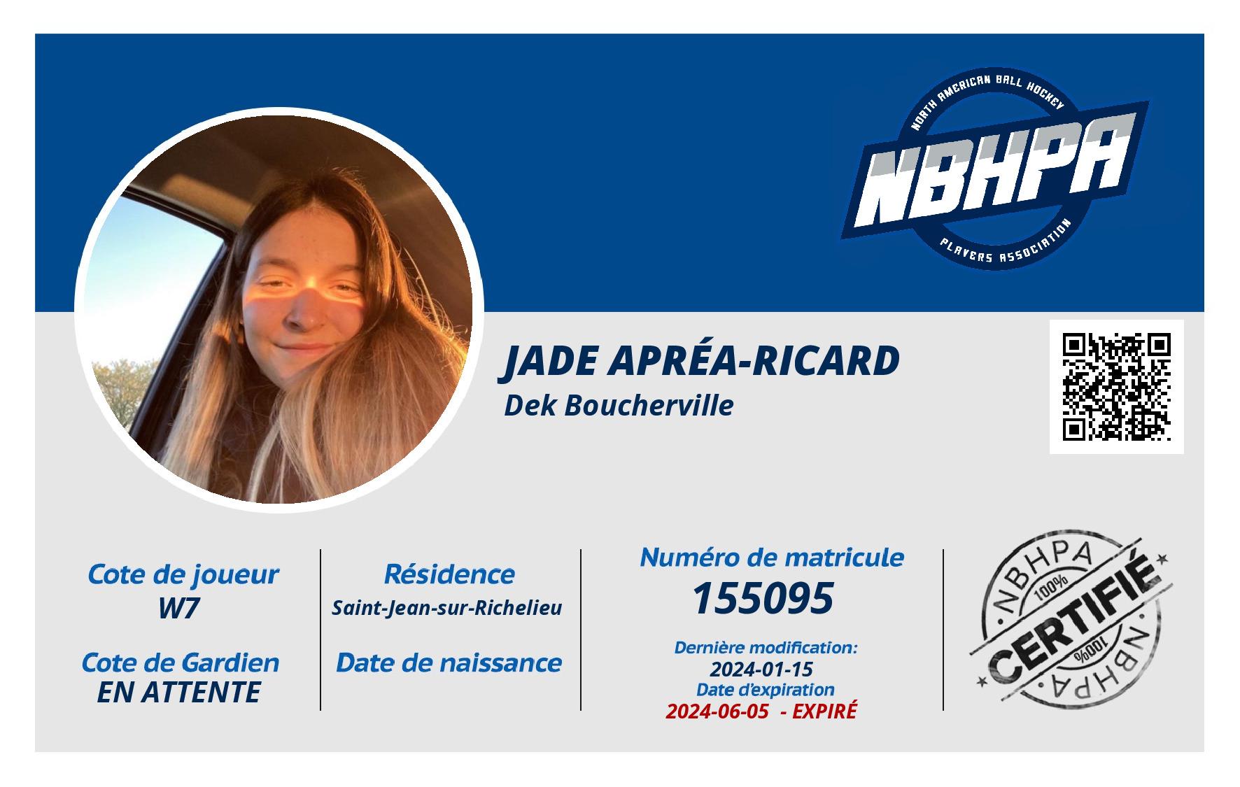 Jade Apréa-Ricard