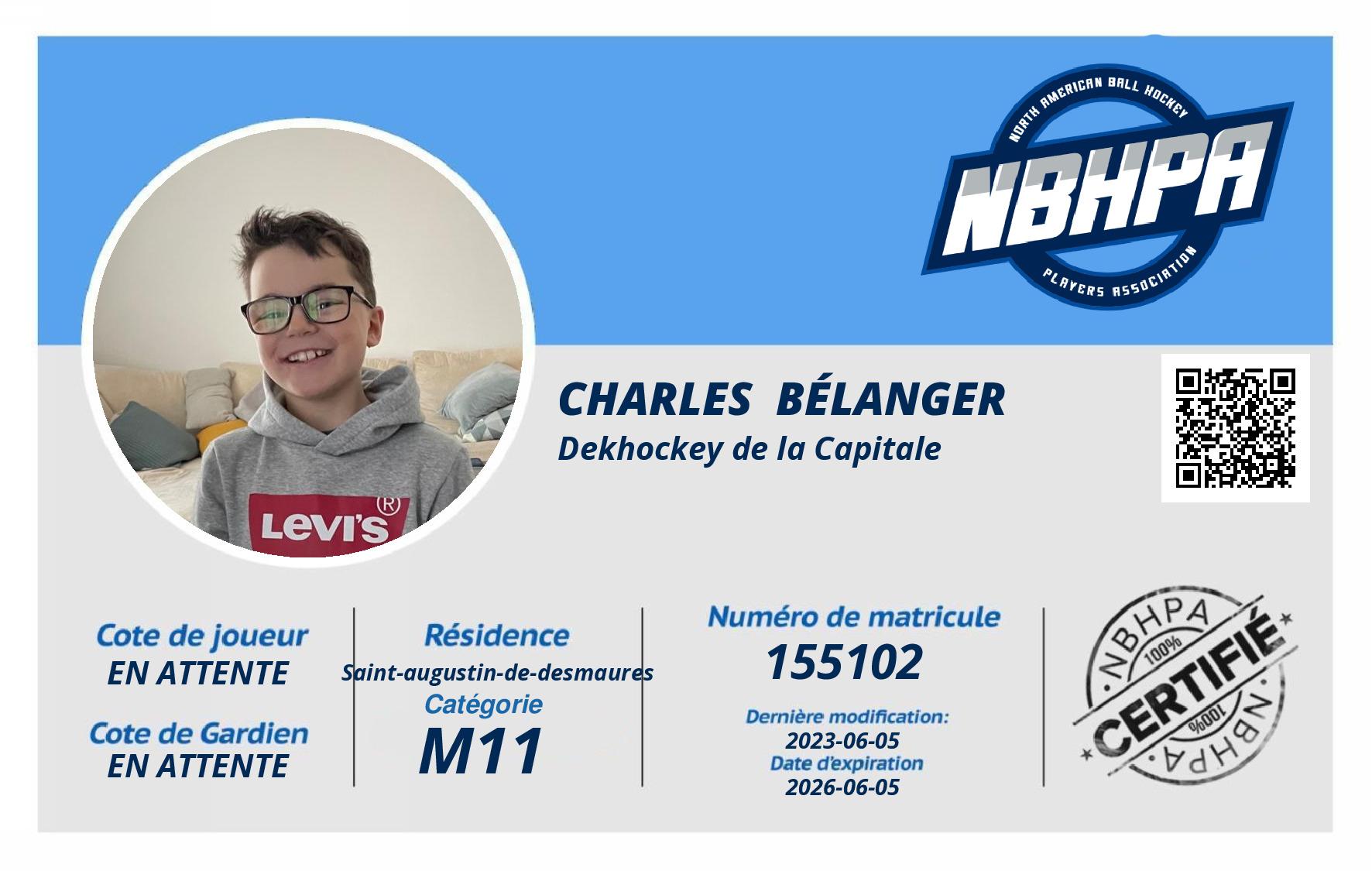 Charles  Bélanger 