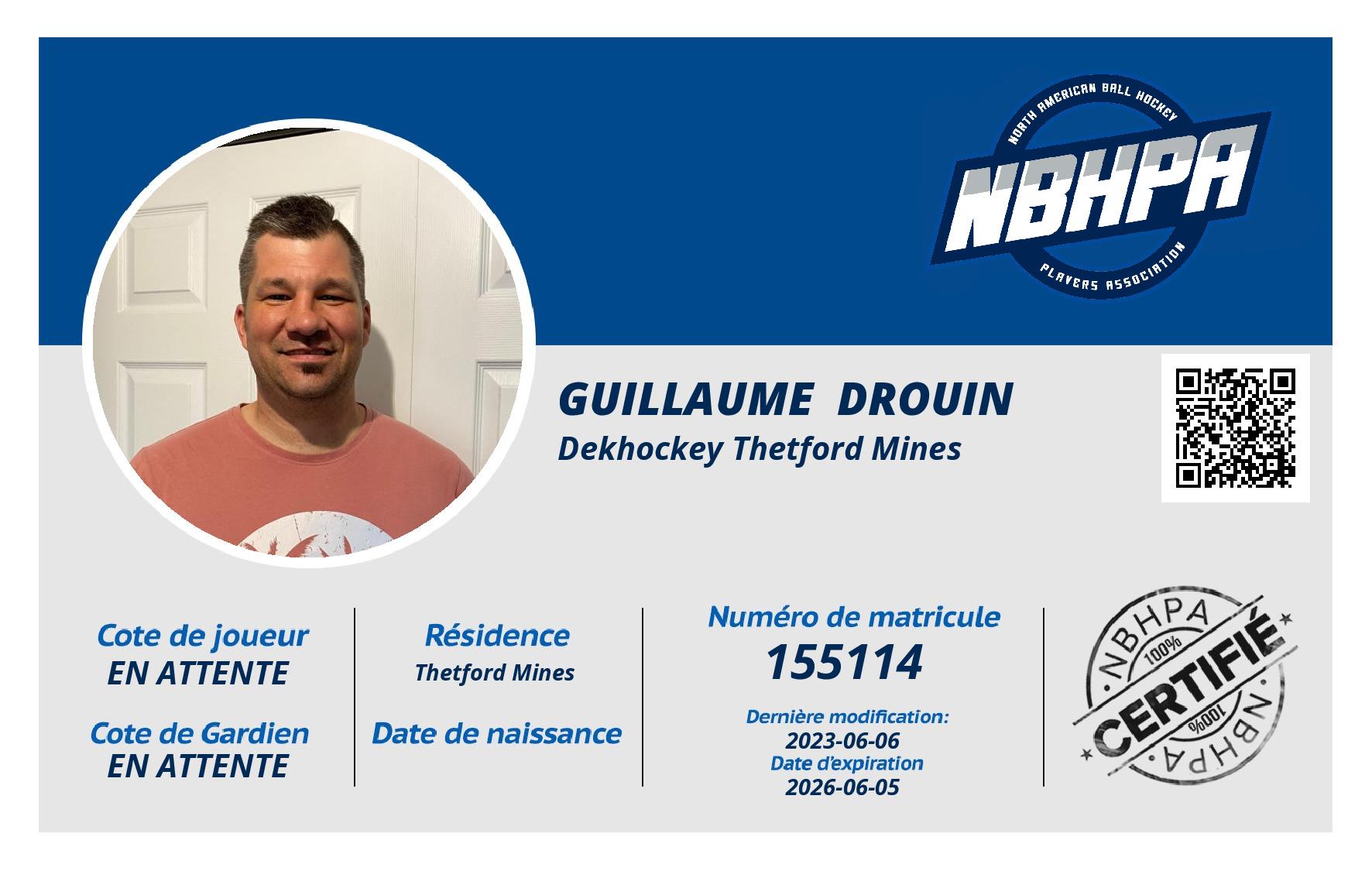 Guillaume  Drouin