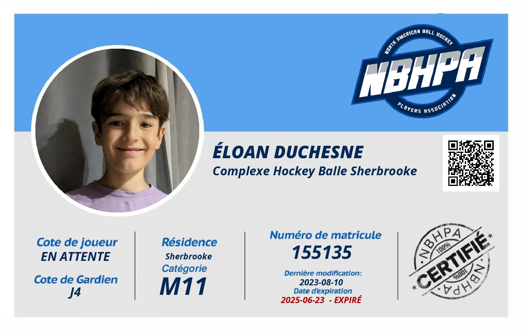 Éloan Duchesne