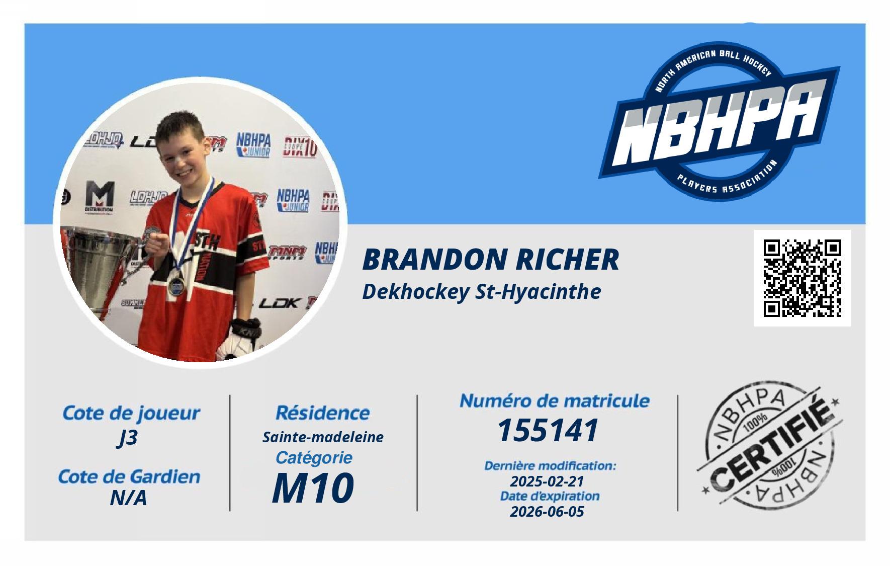 Brandon Richer
