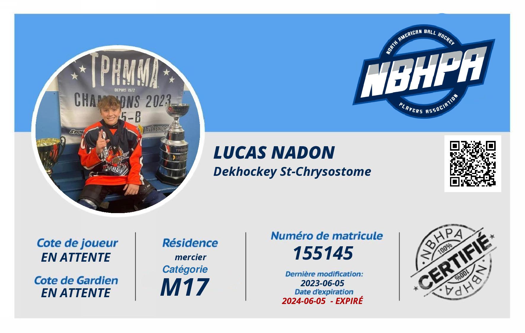 Lucas Nadon