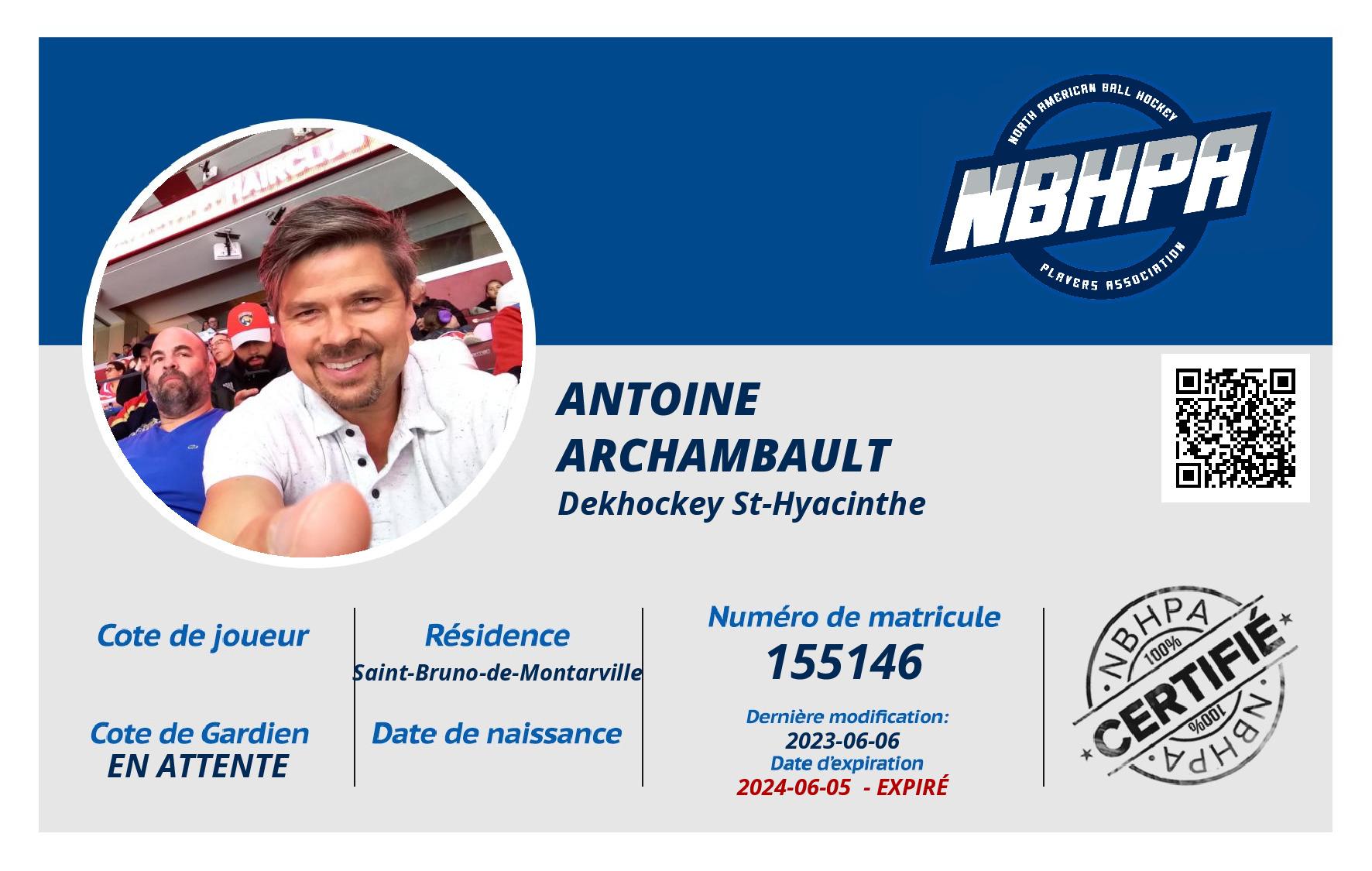 Antoine  Archambault