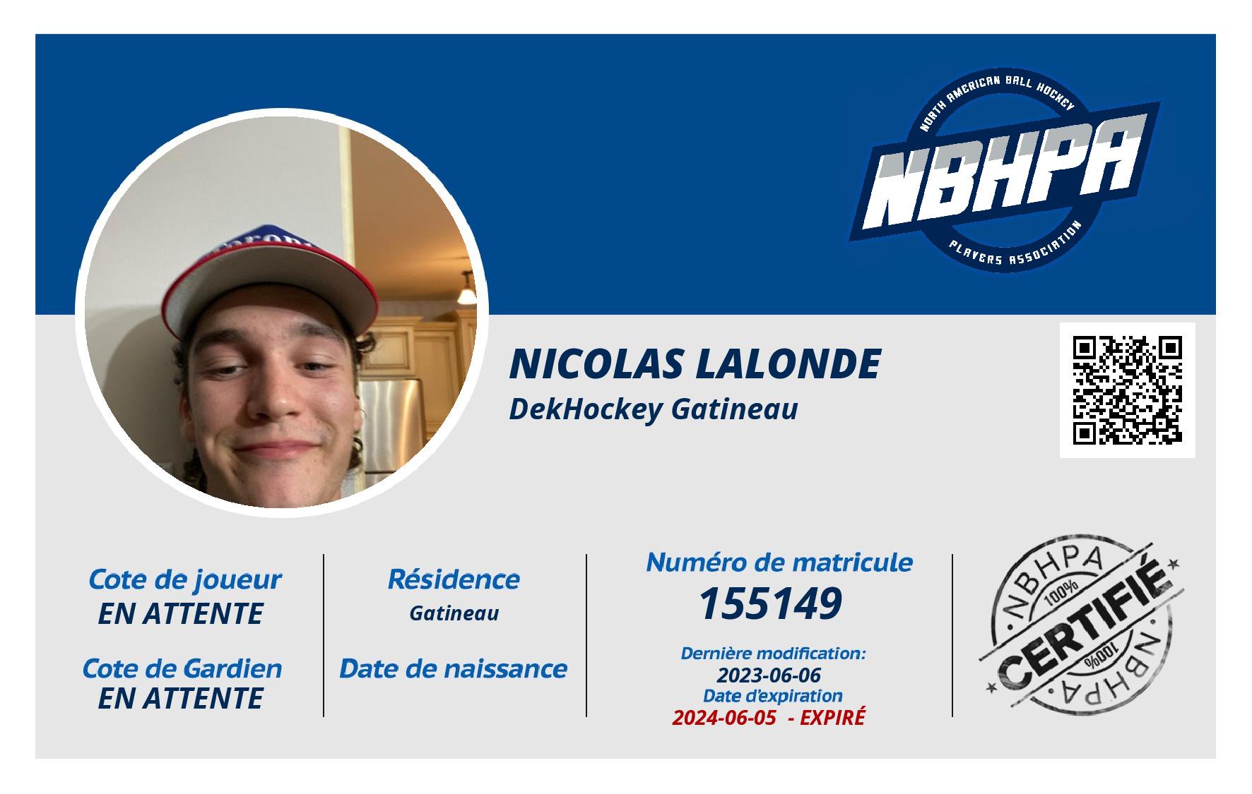 Nicolas Lalonde
