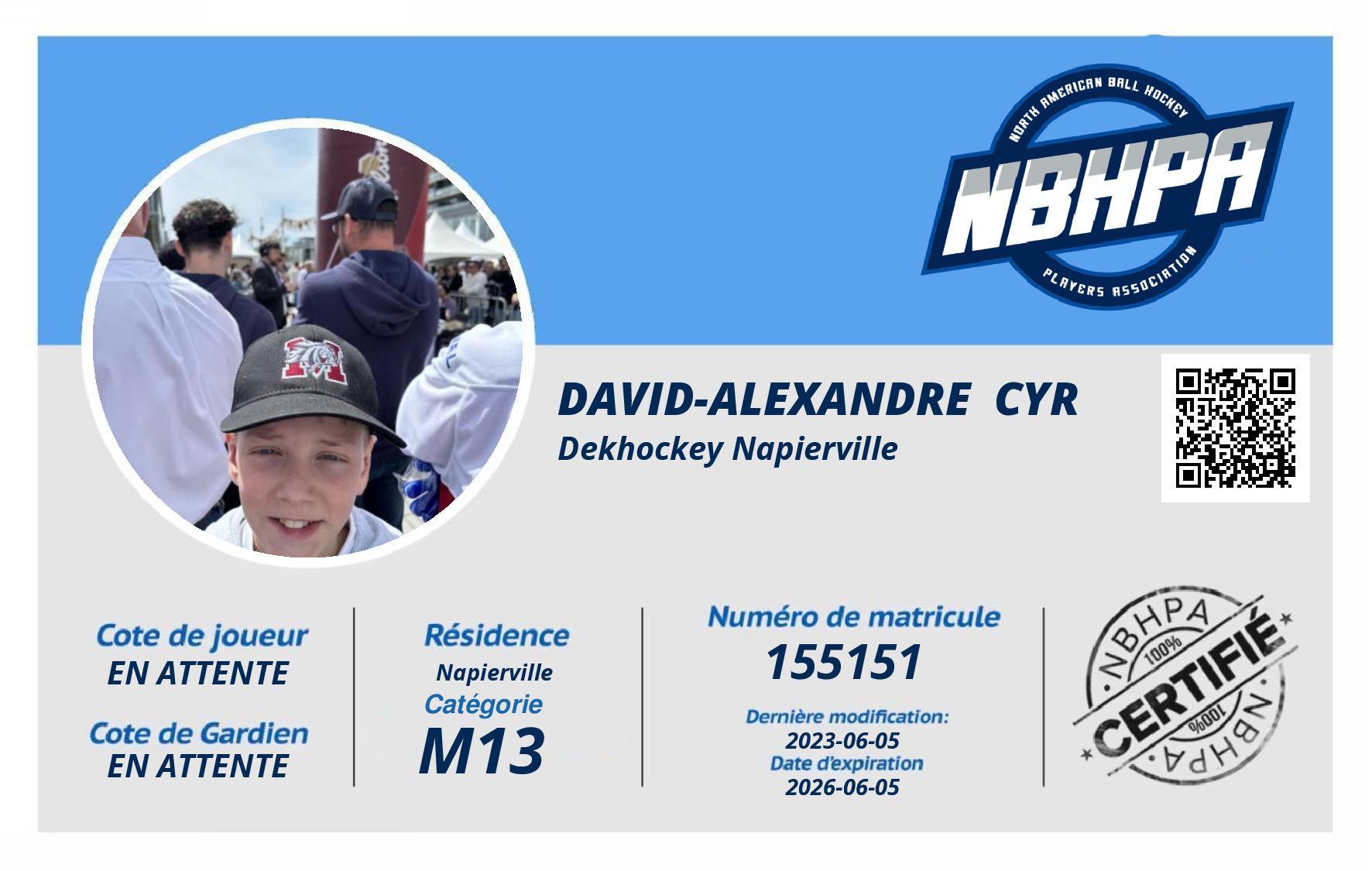 David-Alexandre  Cyr