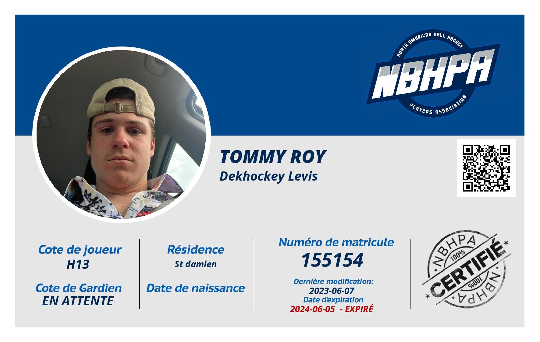 Tommy Roy
