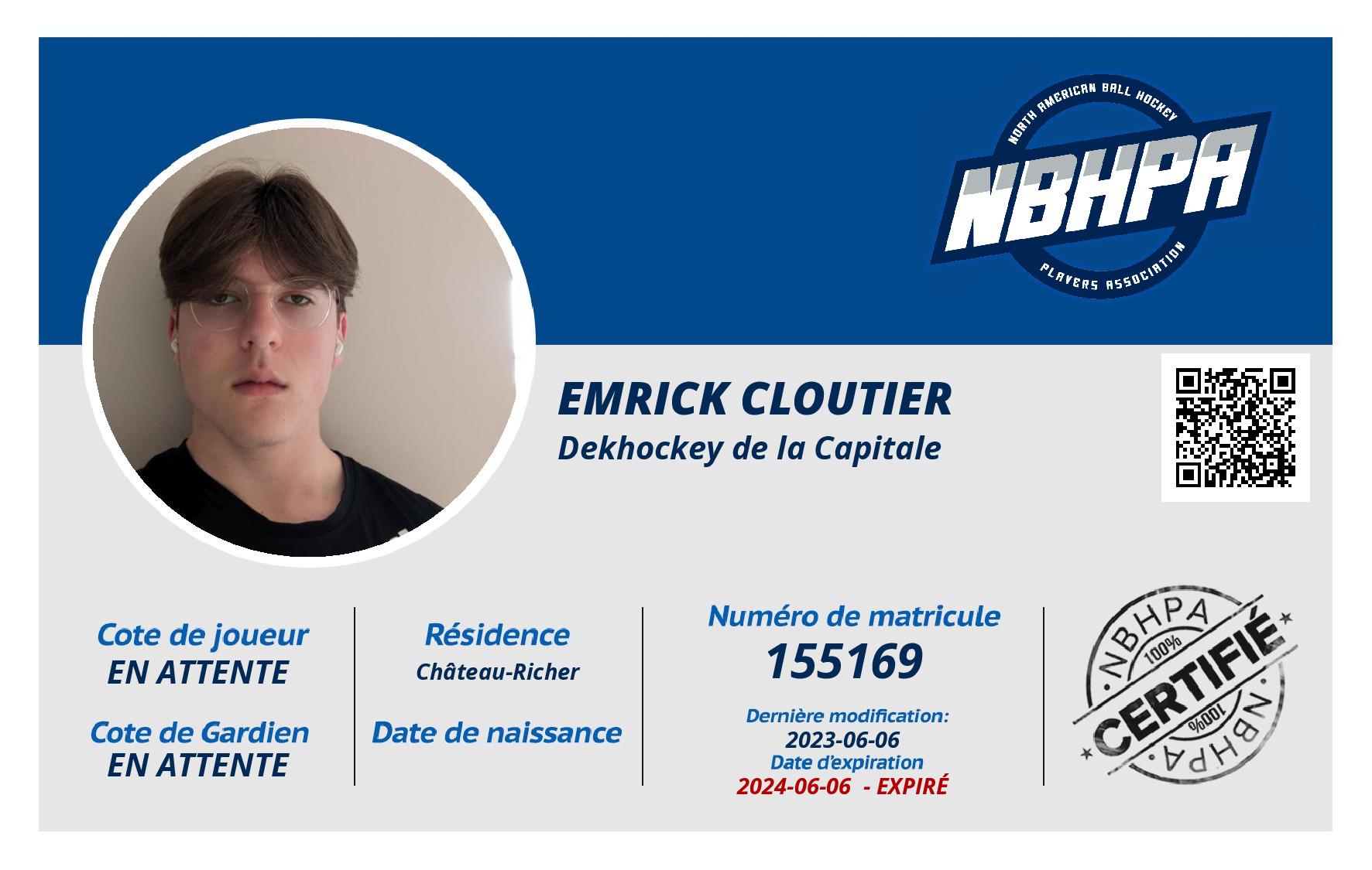 Emrick Cloutier