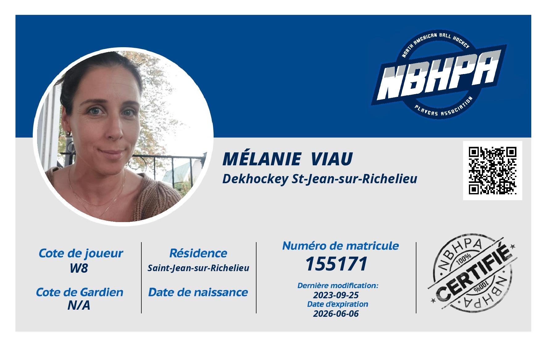 Mélanie  Viau