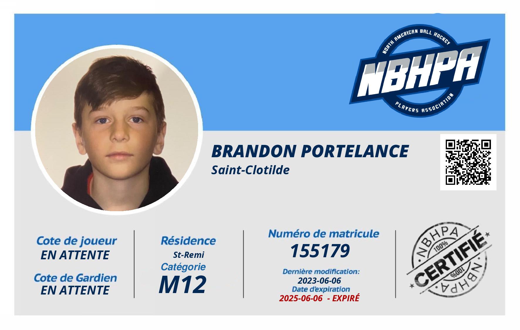 Brandon Portelance