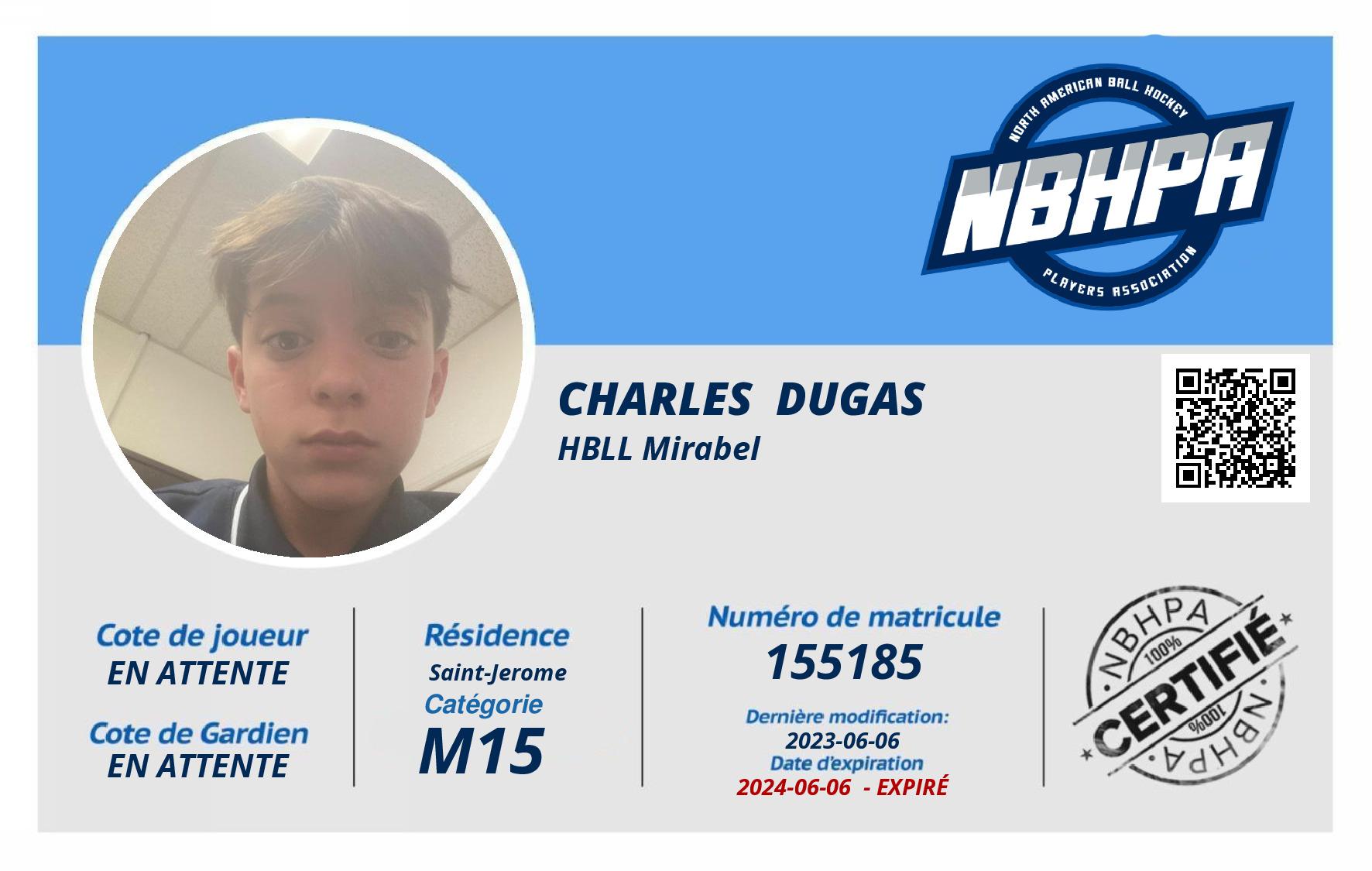 Charles  Dugas 