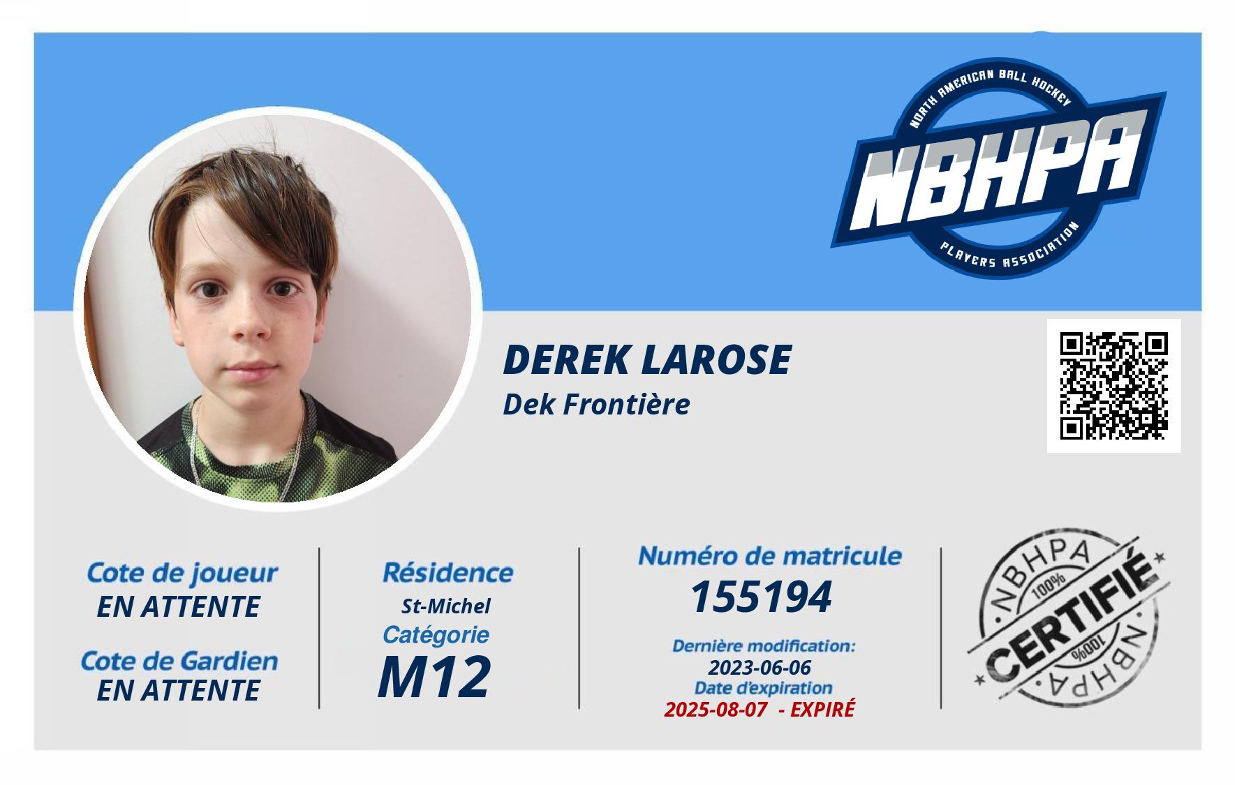 Derek Larose