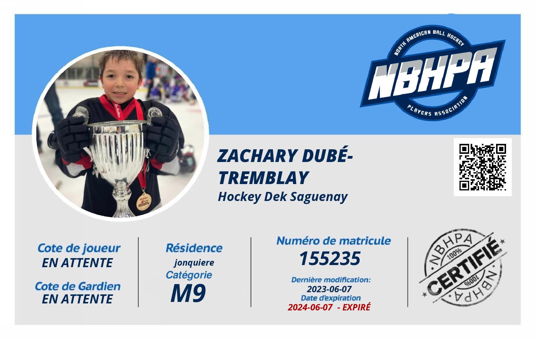 Zachary Dubé-Tremblay