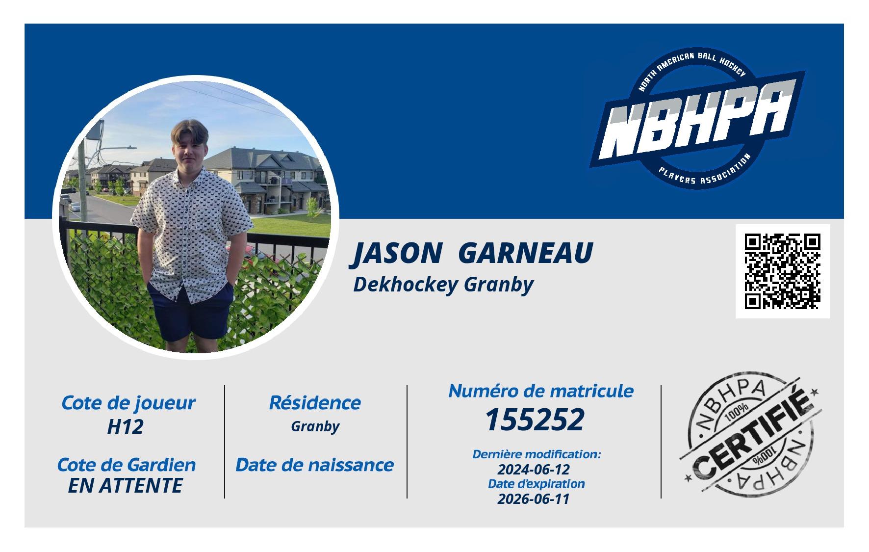 Jason  Garneau