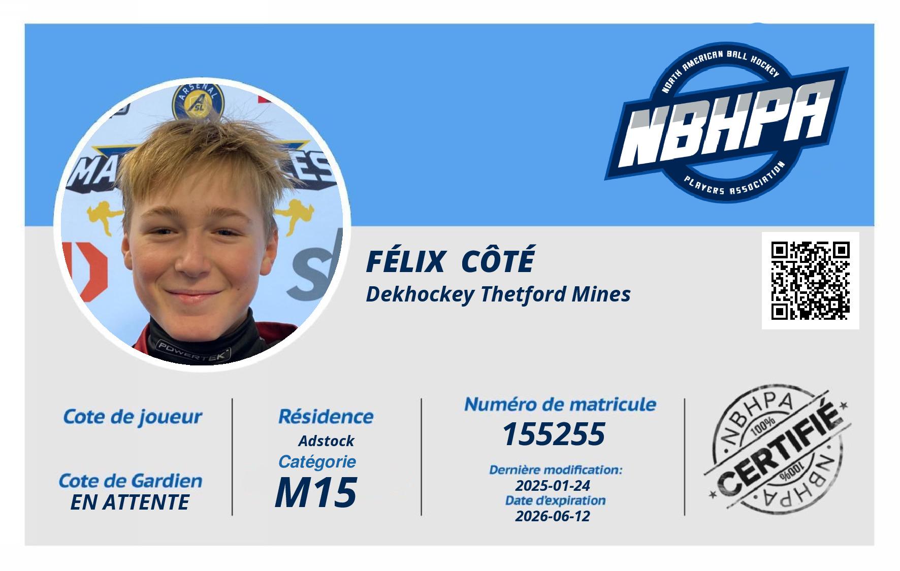 Félix  Côté 