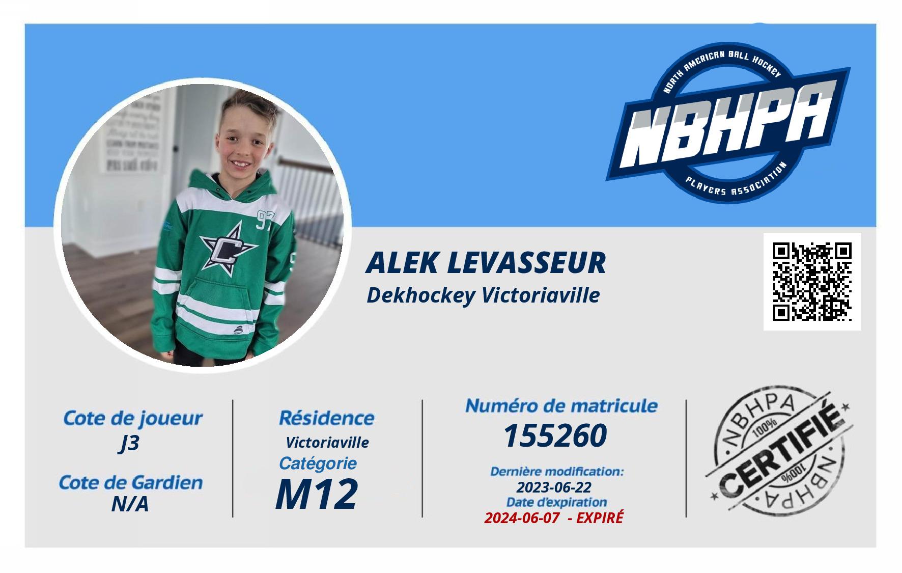 Alek Levasseur