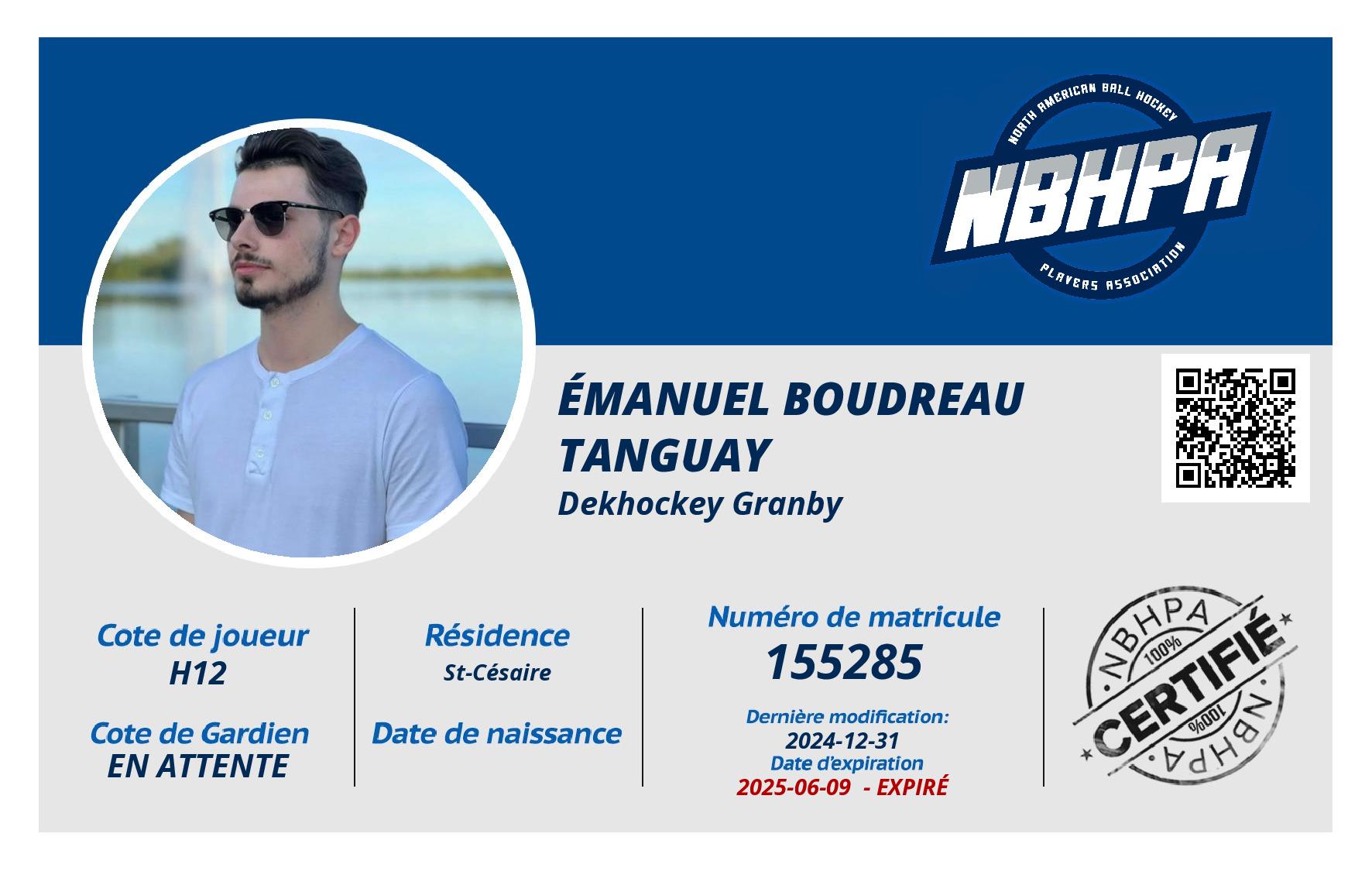 Émanuel Boudreau Tanguay