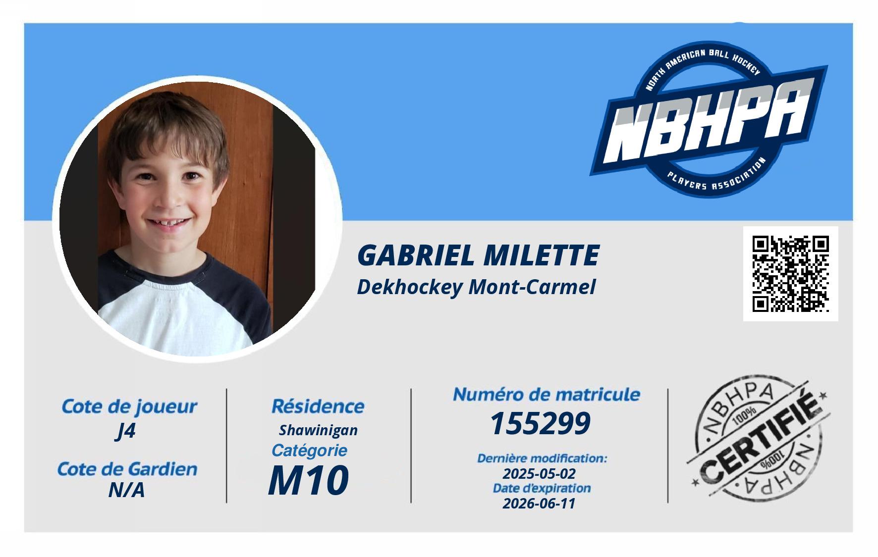 Gabriel Milette