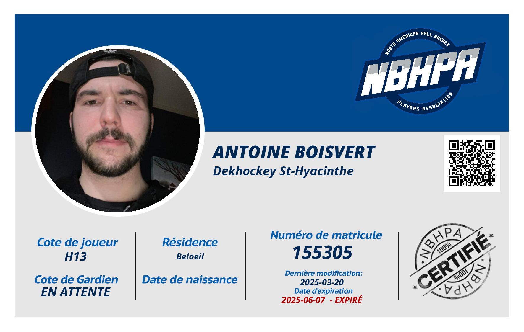Antoine Boisvert