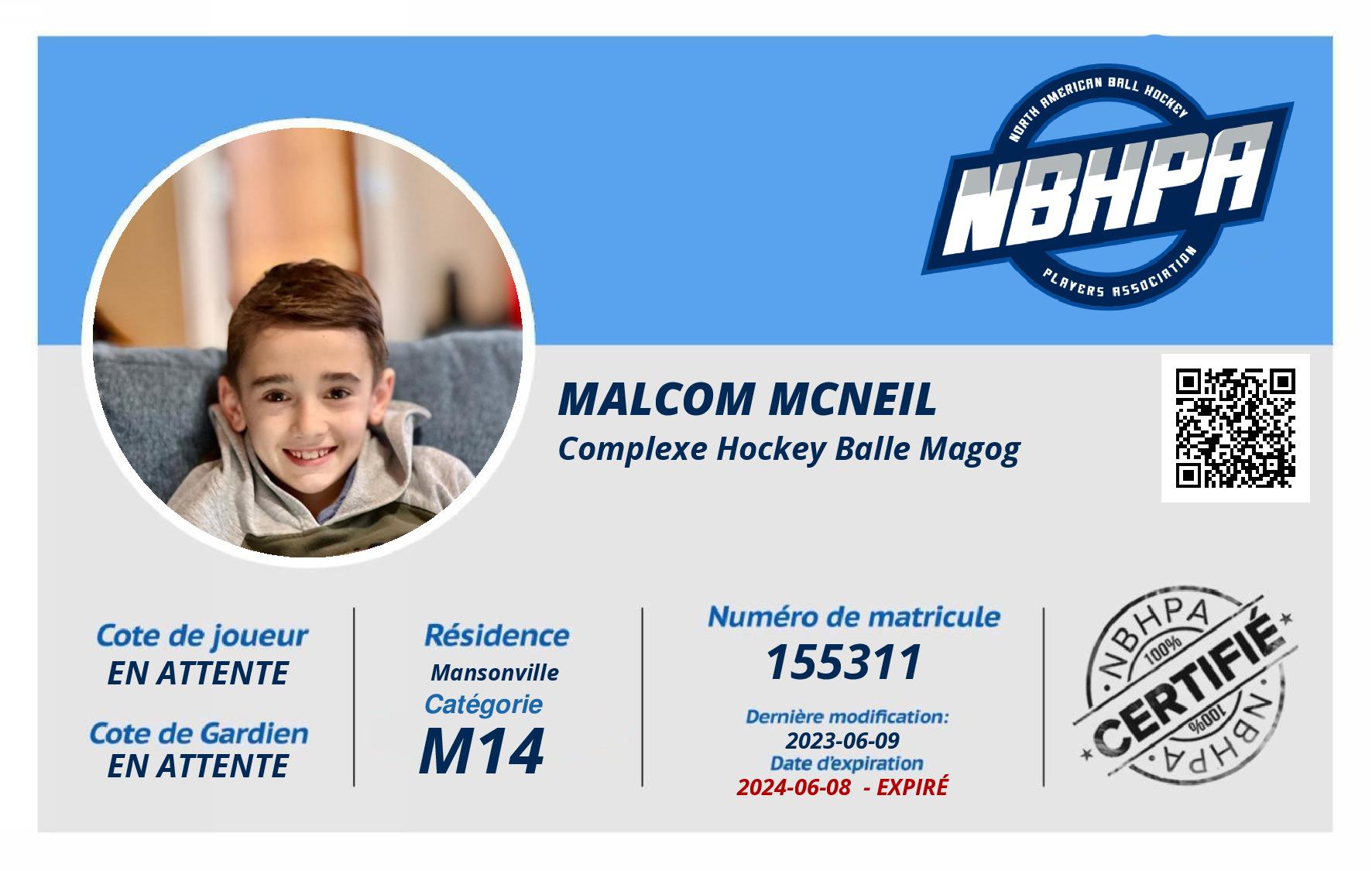 Malcom Mcneil