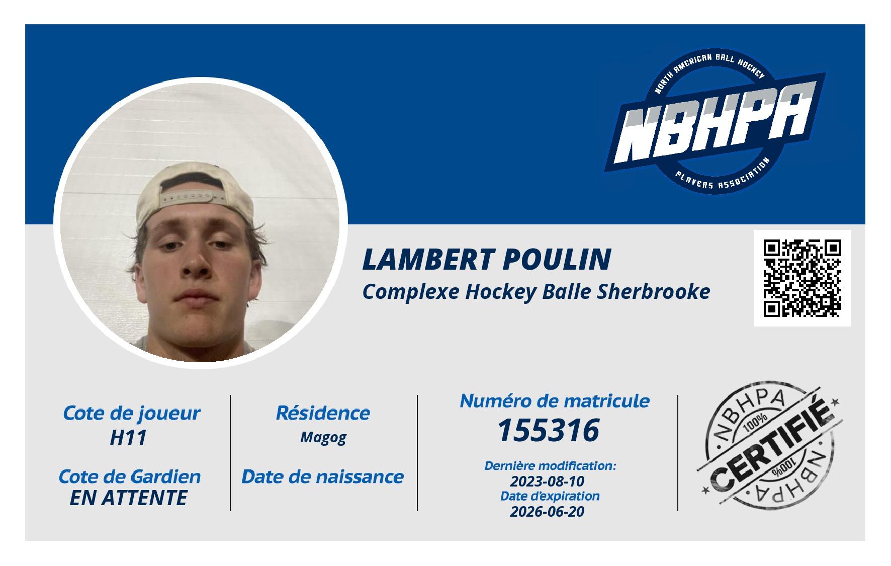 Lambert Poulin