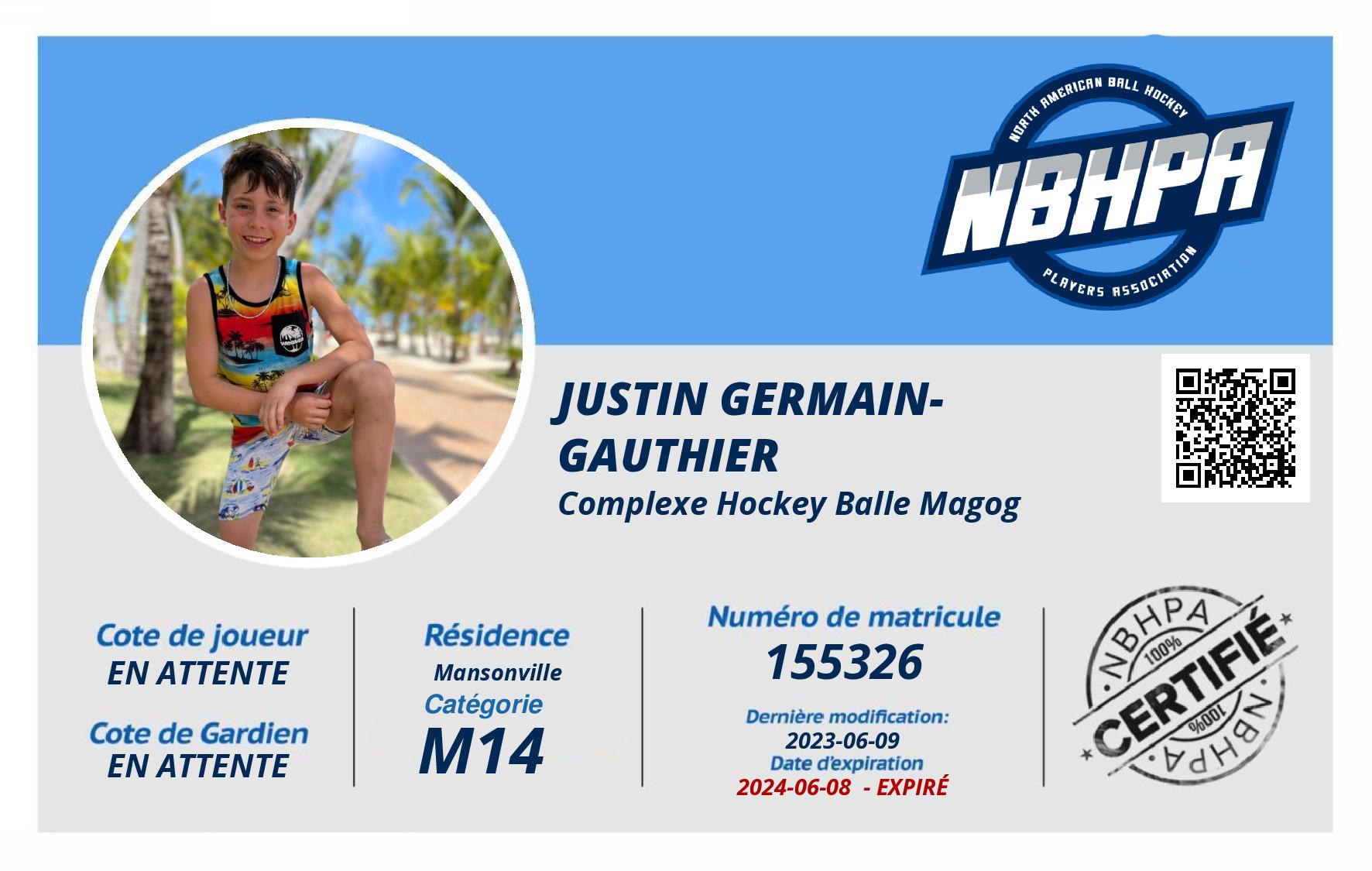 Justin Germain-Gauthier