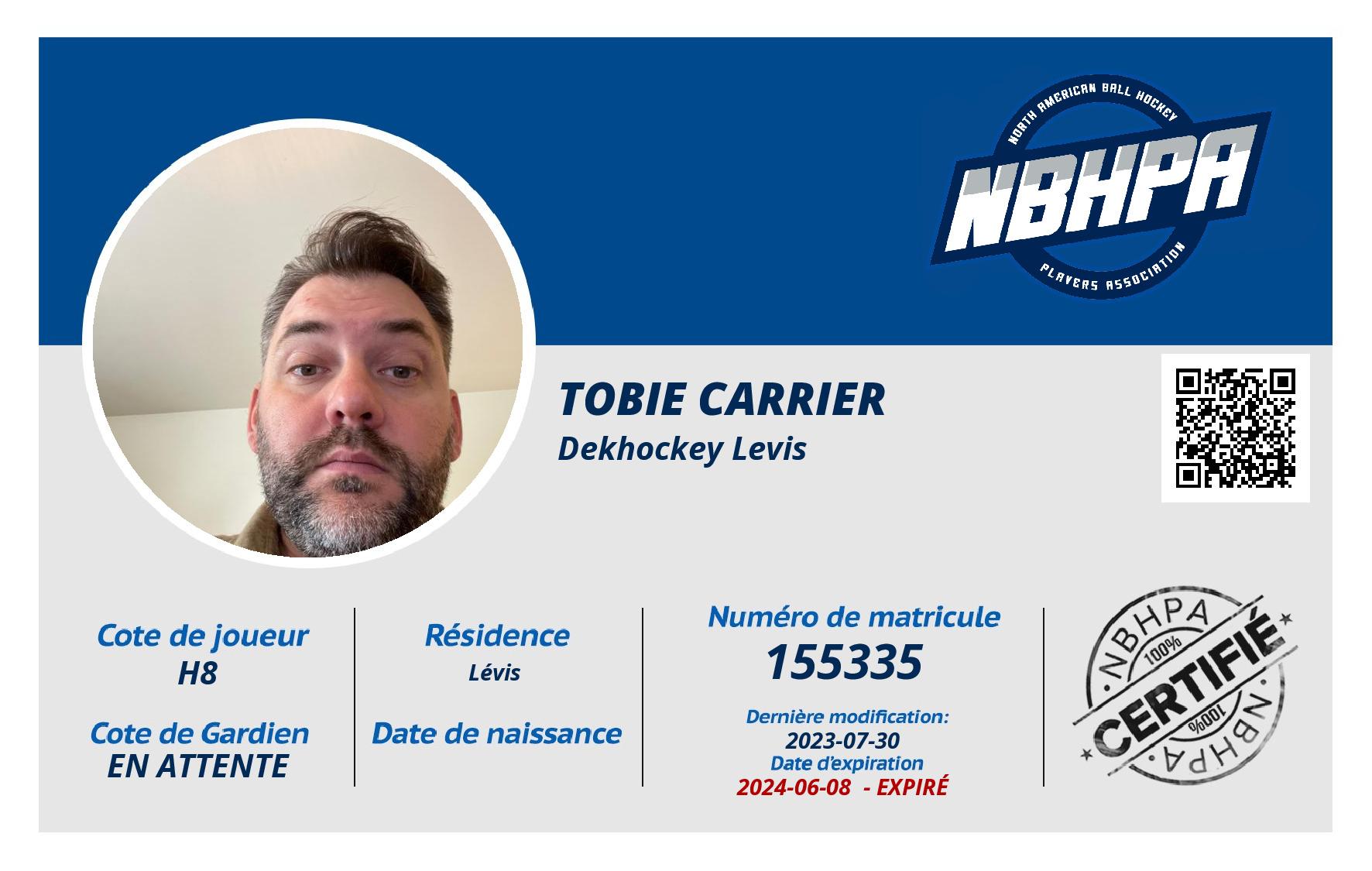 Tobie Carrier