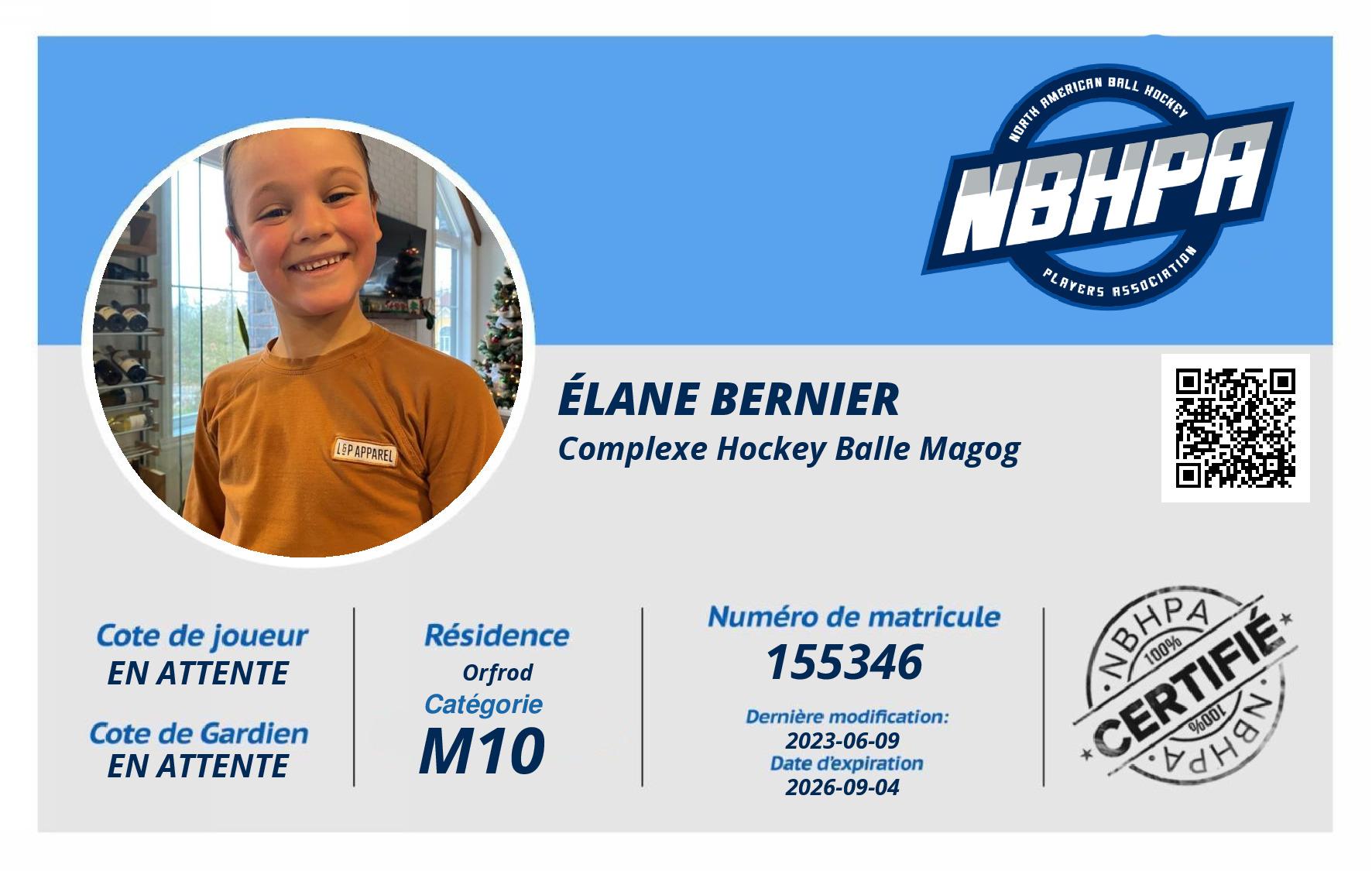 Élane Bernier