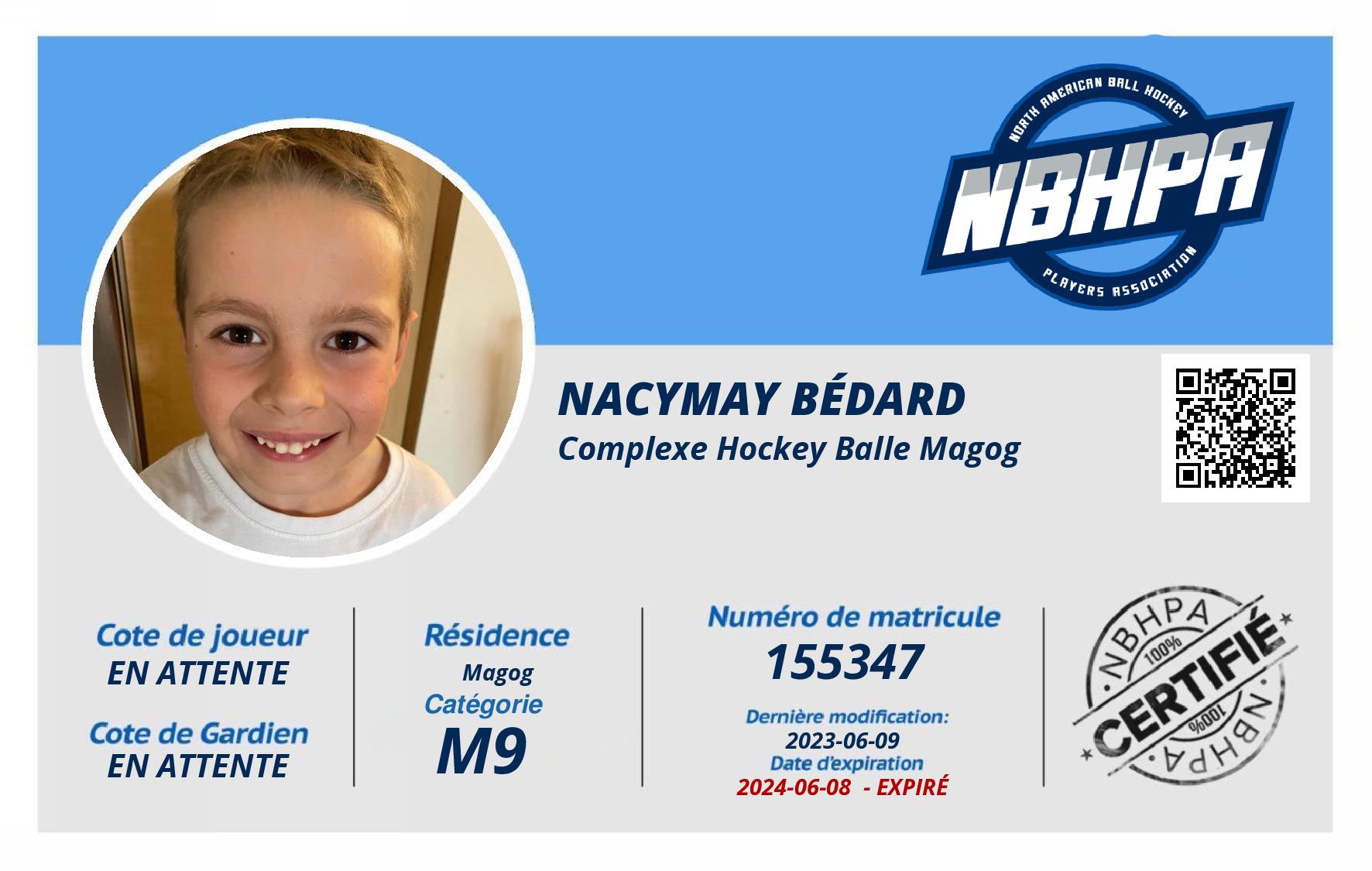 Nacymay Bédard