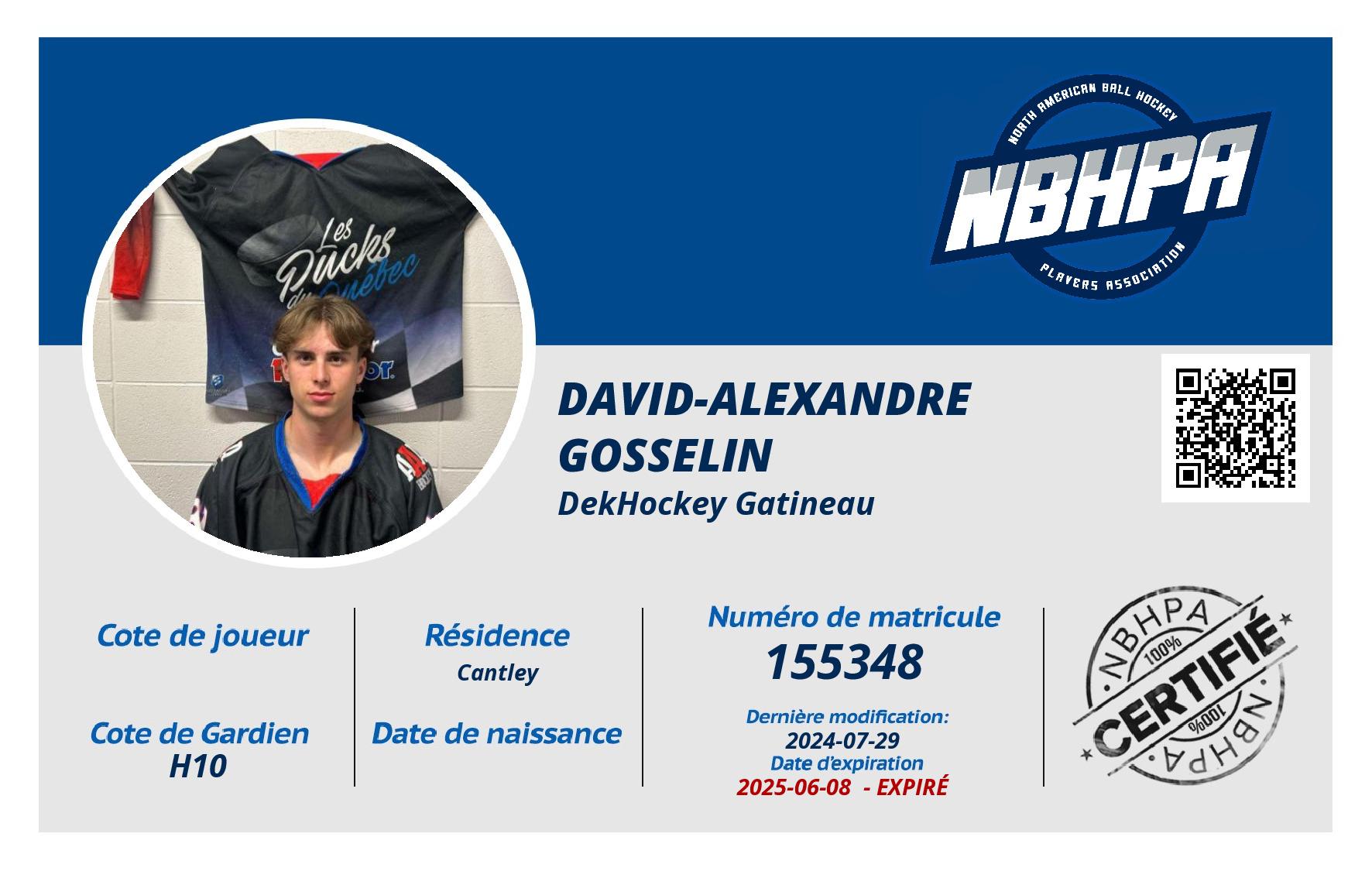 David-Alexandre Gosselin