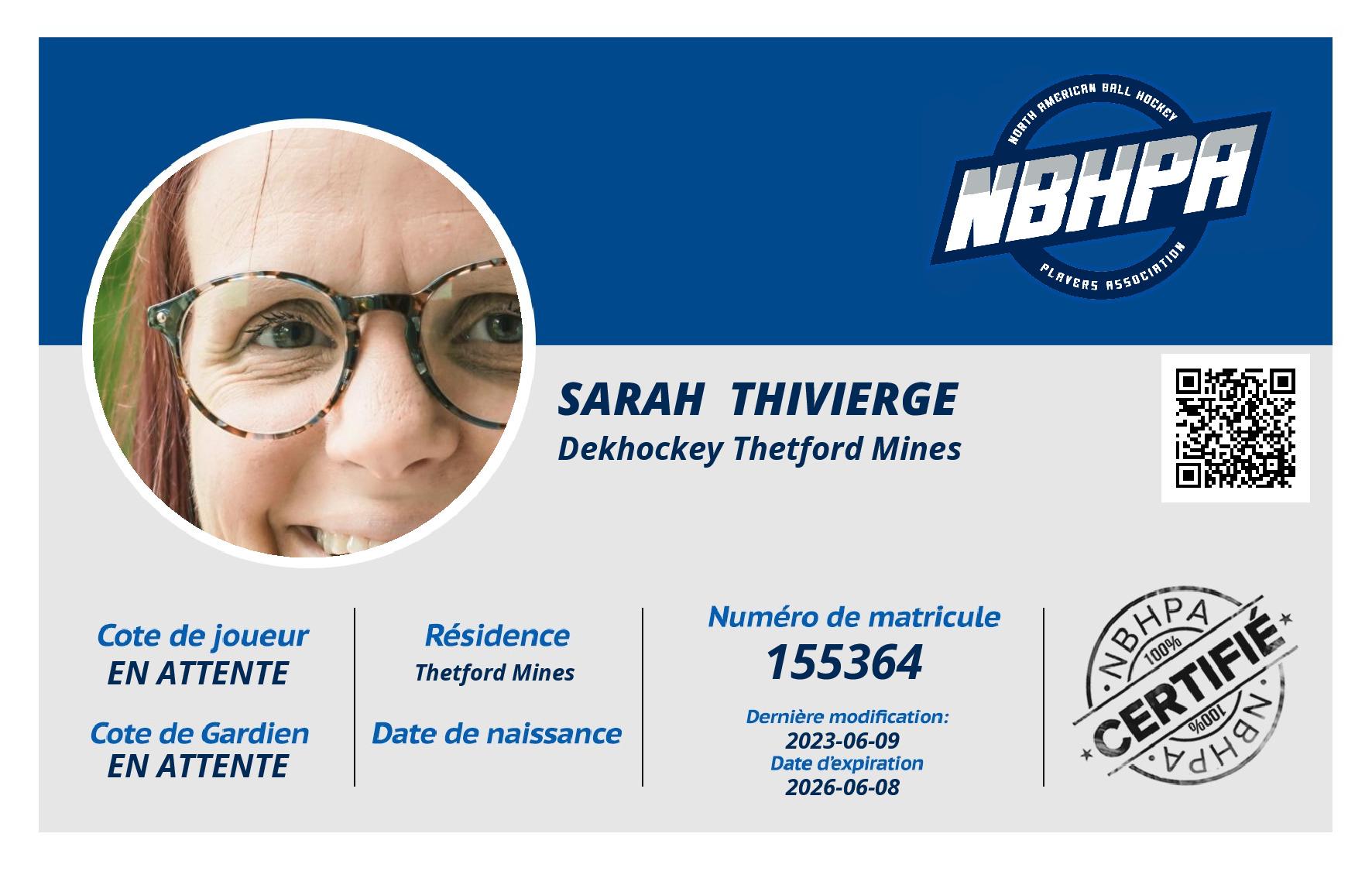 Sarah  Thivierge