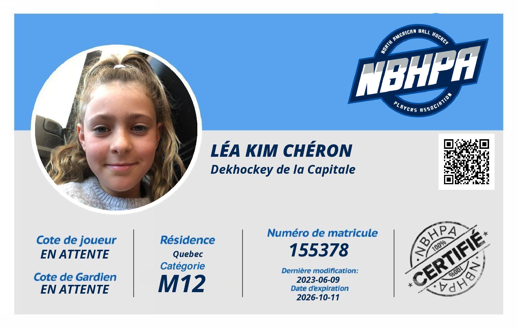Léa Kim Chéron 