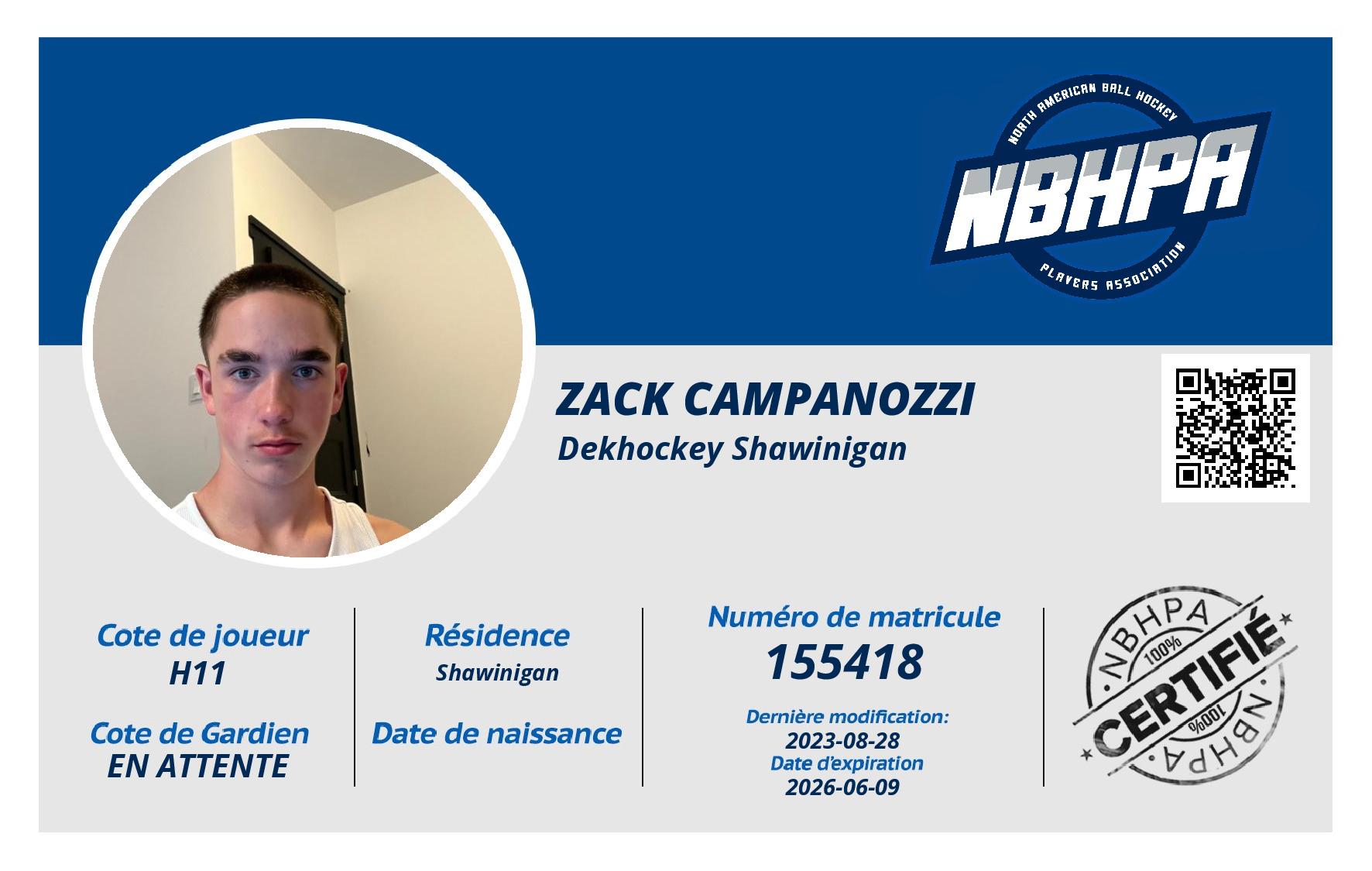 Zack Campanozzi
