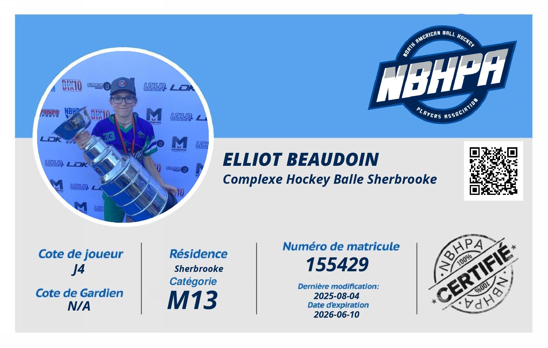 Elliot Beaudoin