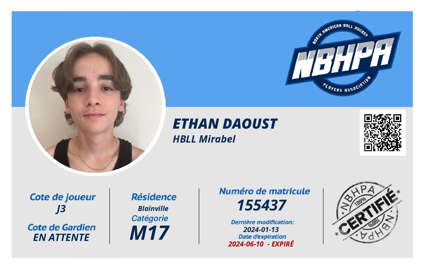 Ethan Daoust 
