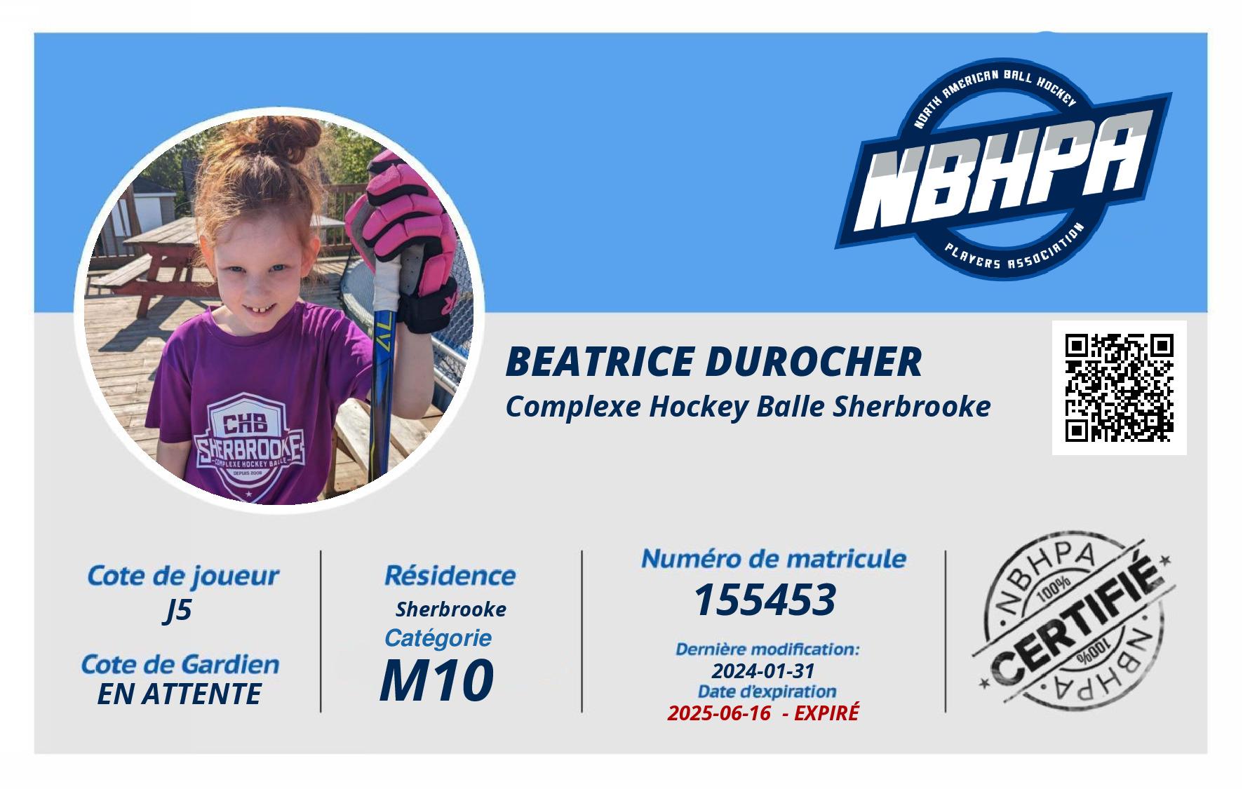 Beatrice Durocher