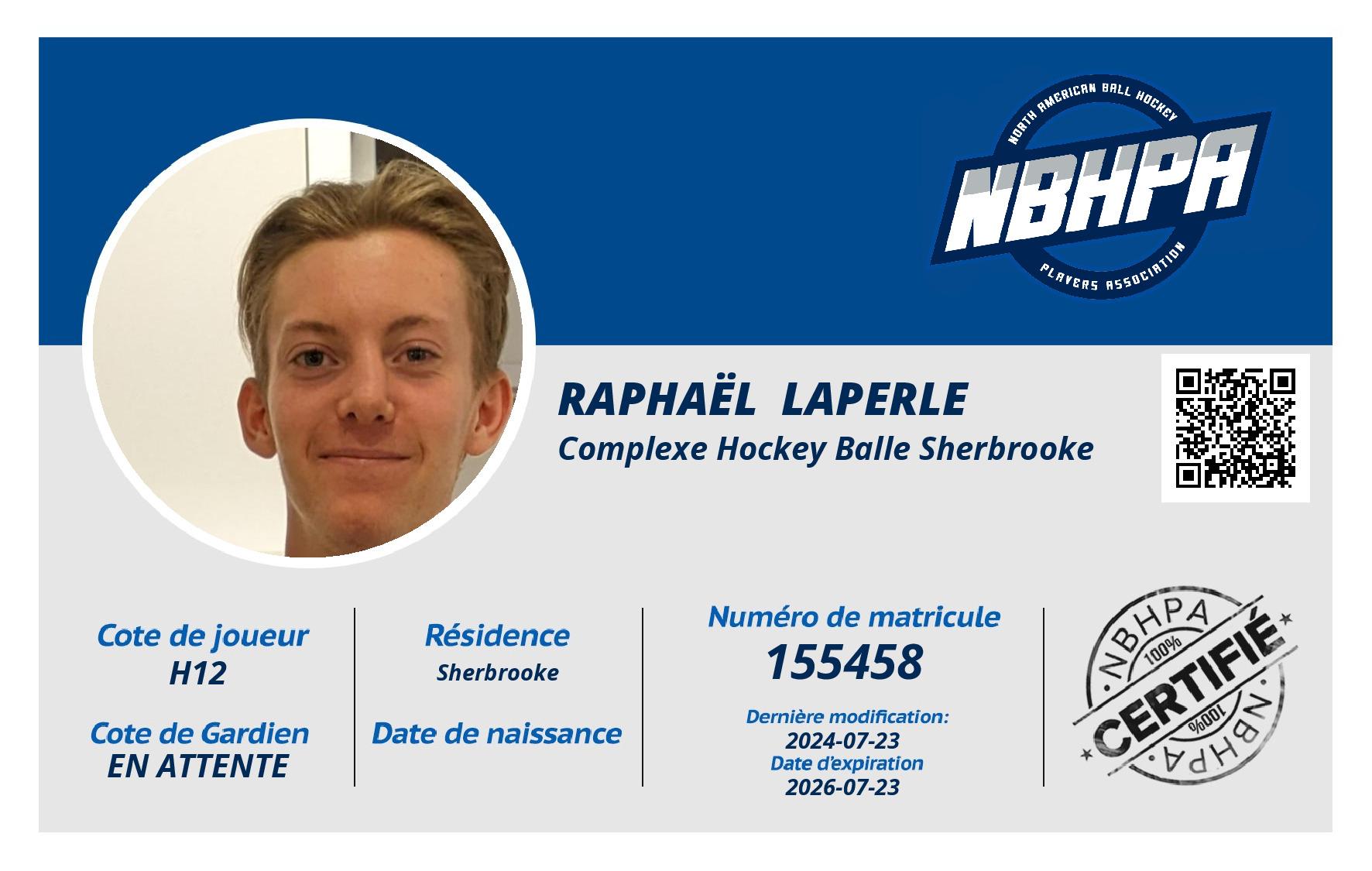 Raphaël  Laperle 