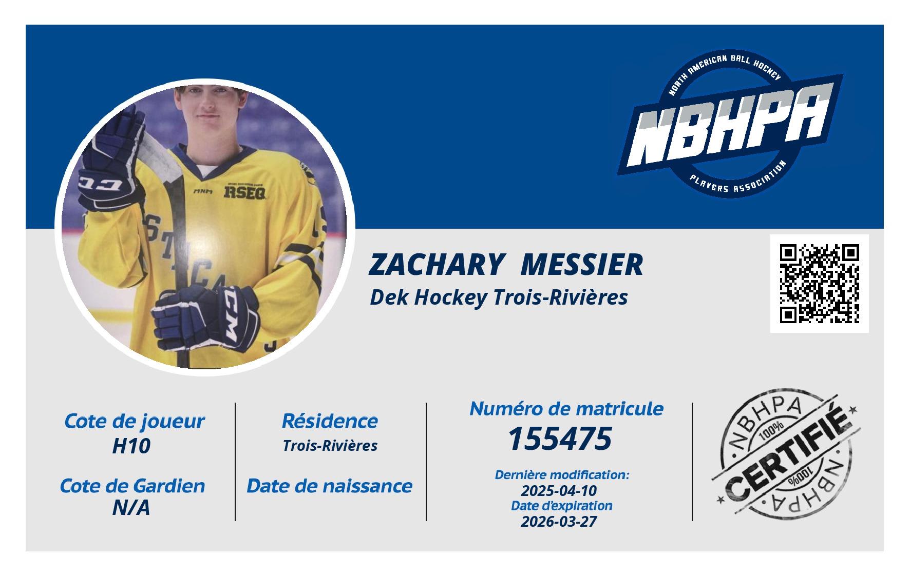 Zachary  Messier 