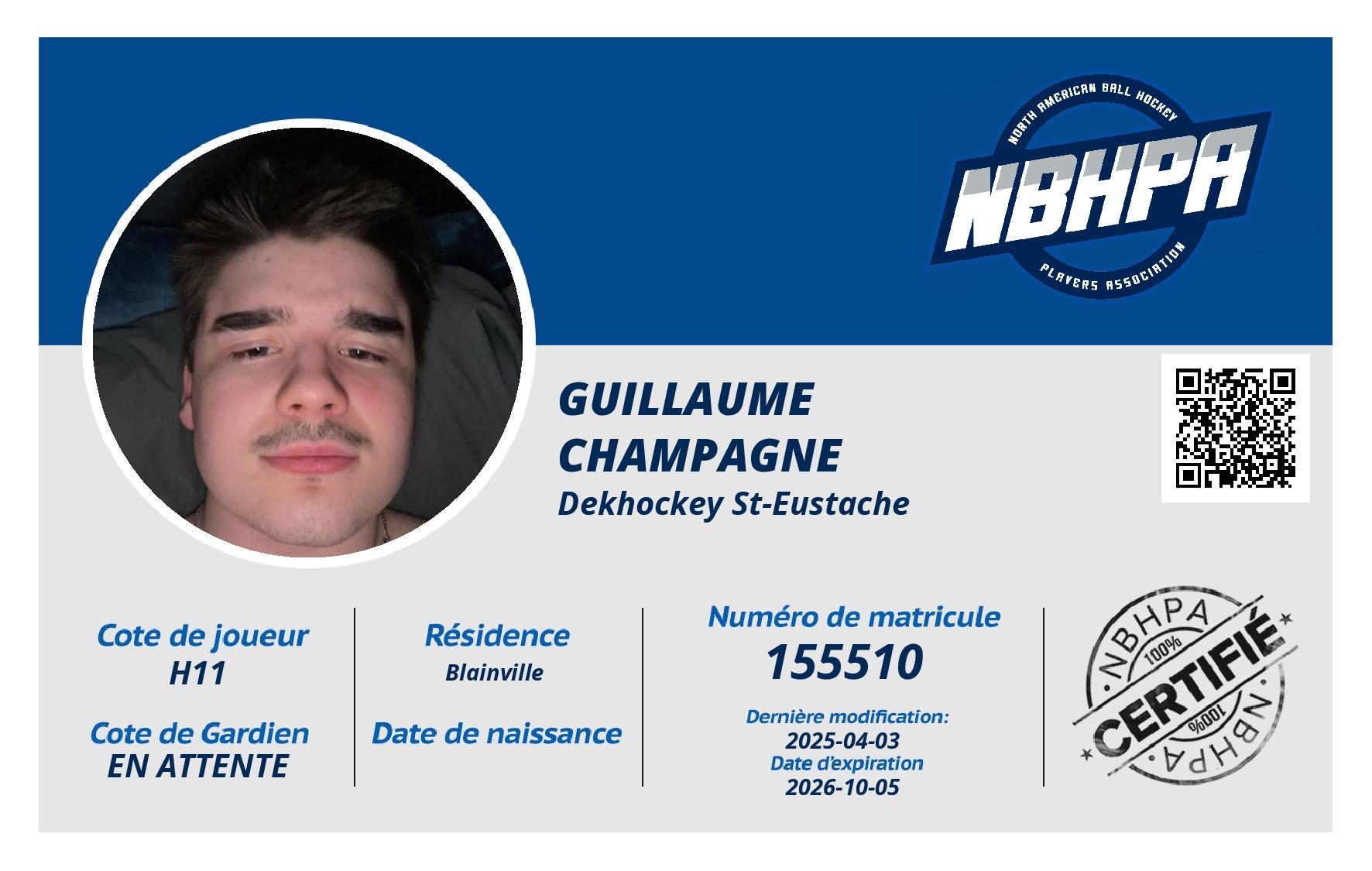 Guillaume Champagne