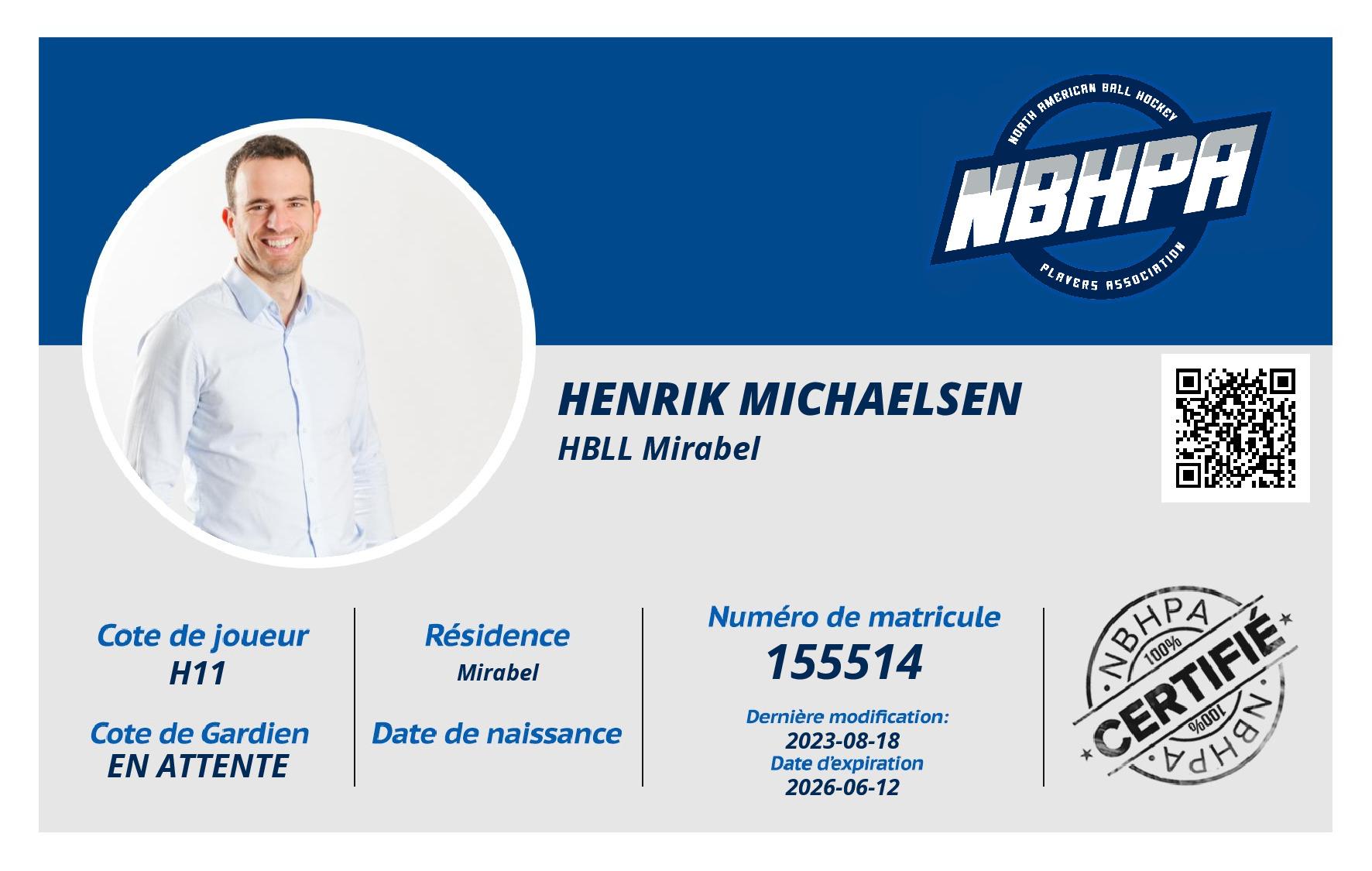 Henrik Michaelsen