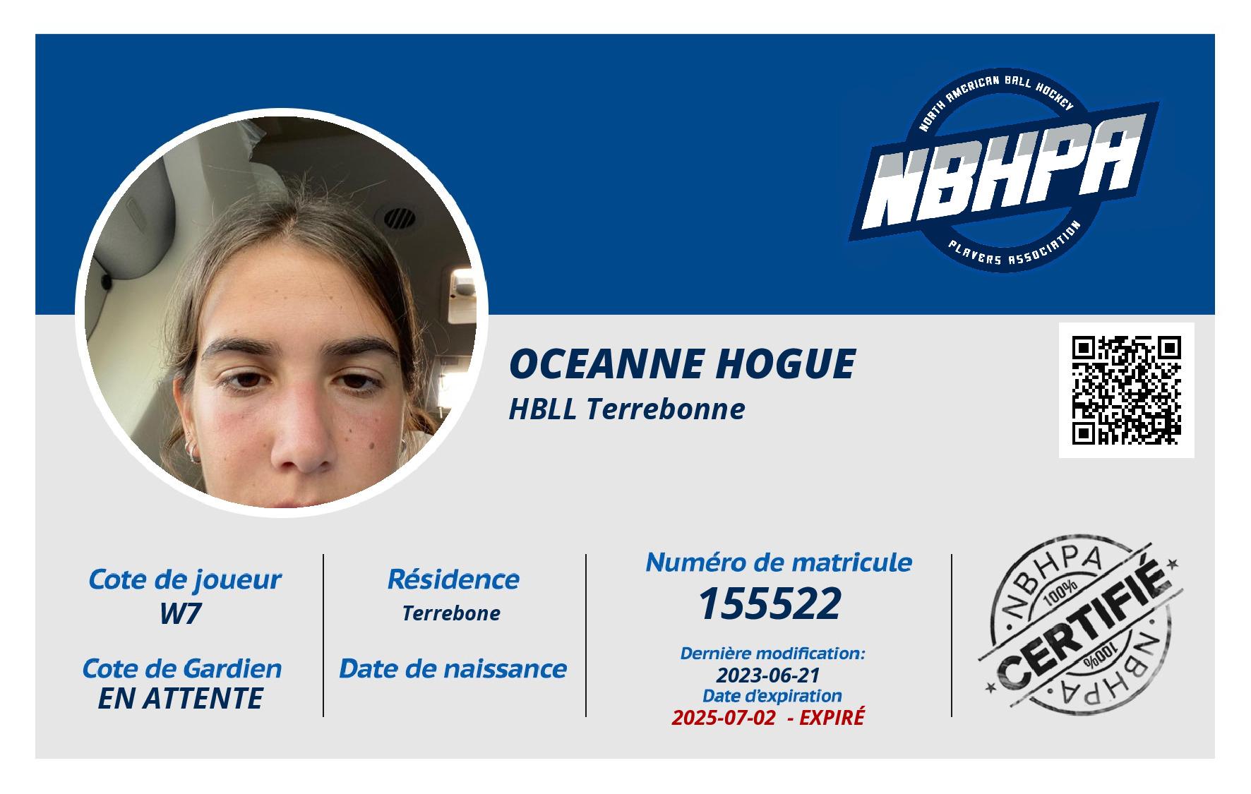 Oceanne Hogue
