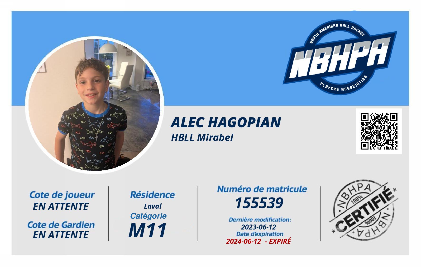 Alec Hagopian
