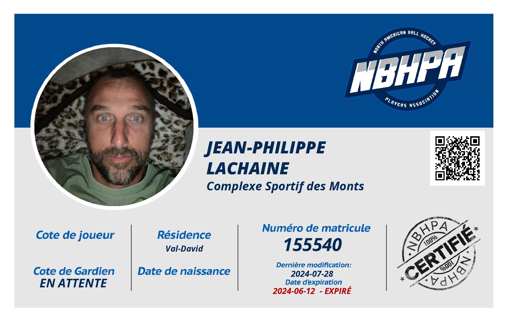 Jean-Philippe Lachaine