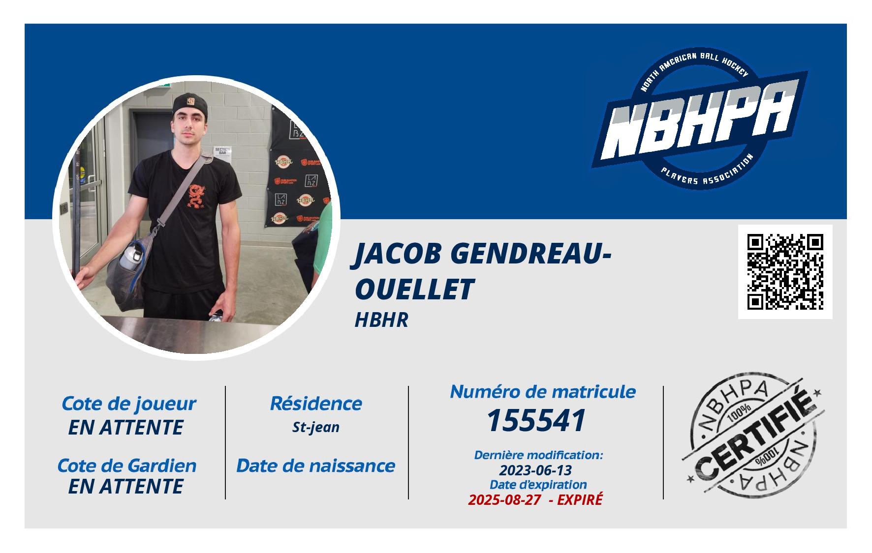 Jacob Gendreau-ouellet