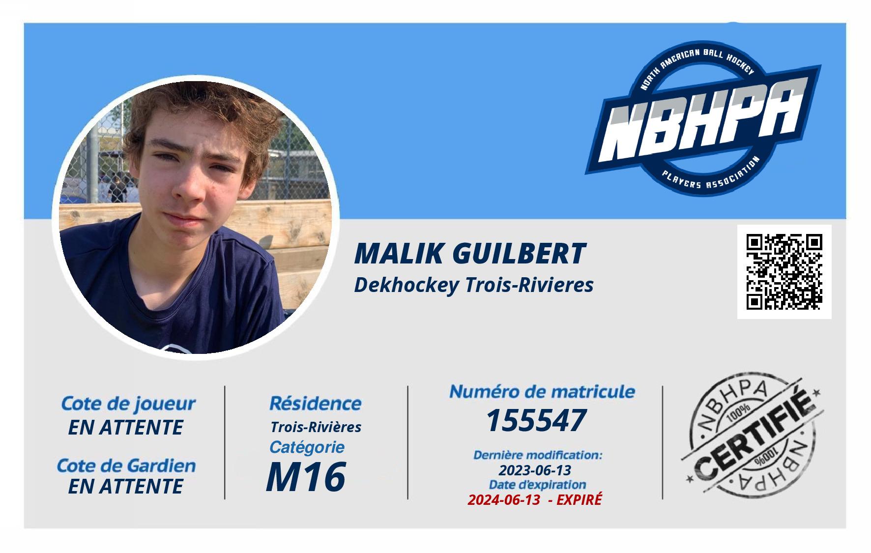 Malik Guilbert
