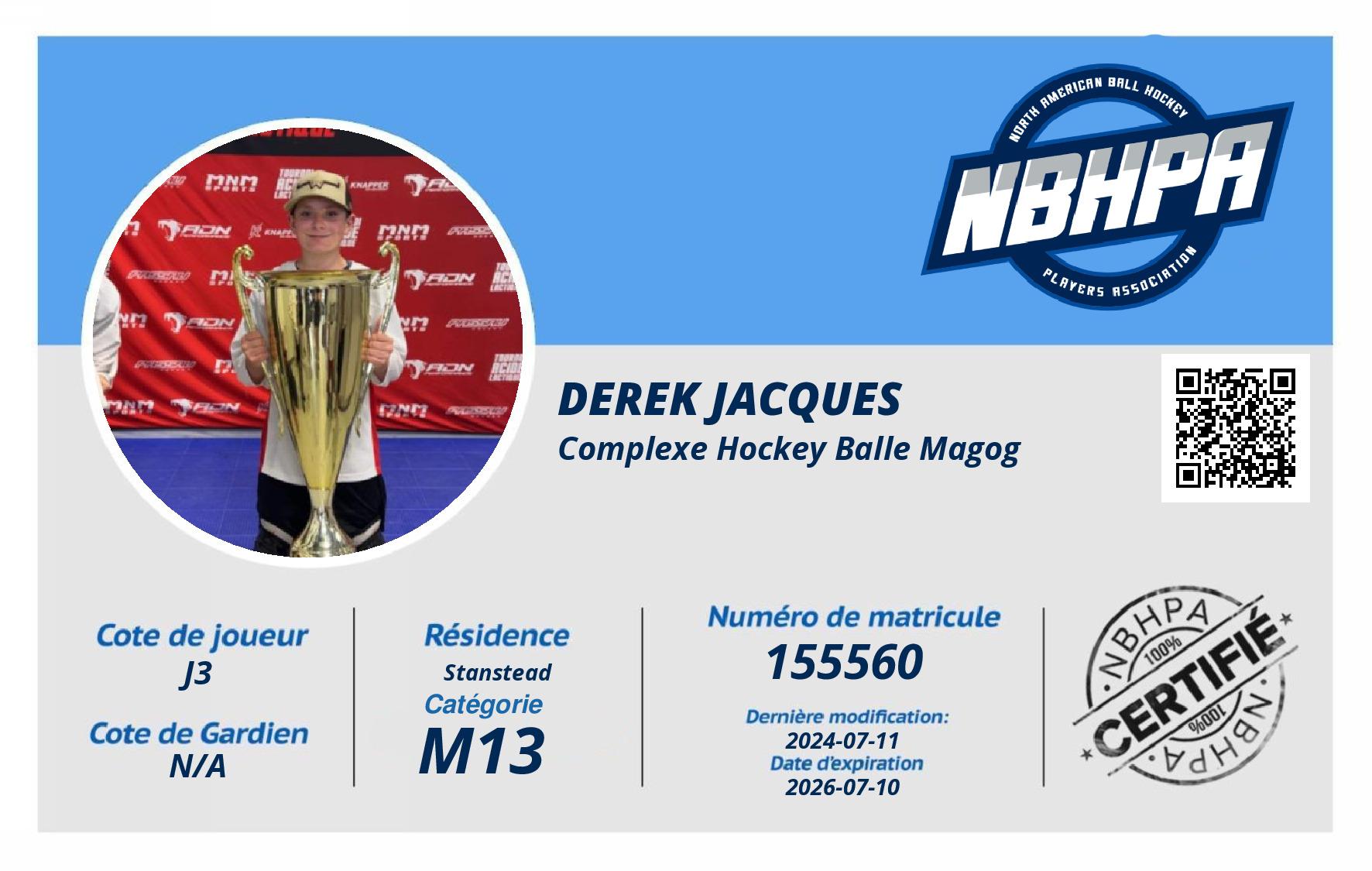 Derek Jacques