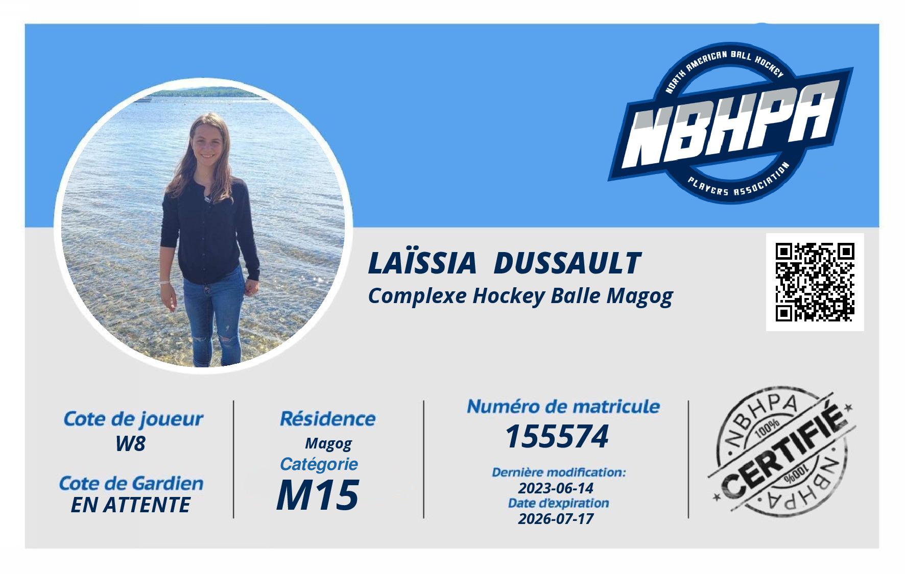 Laïssia  Dussault