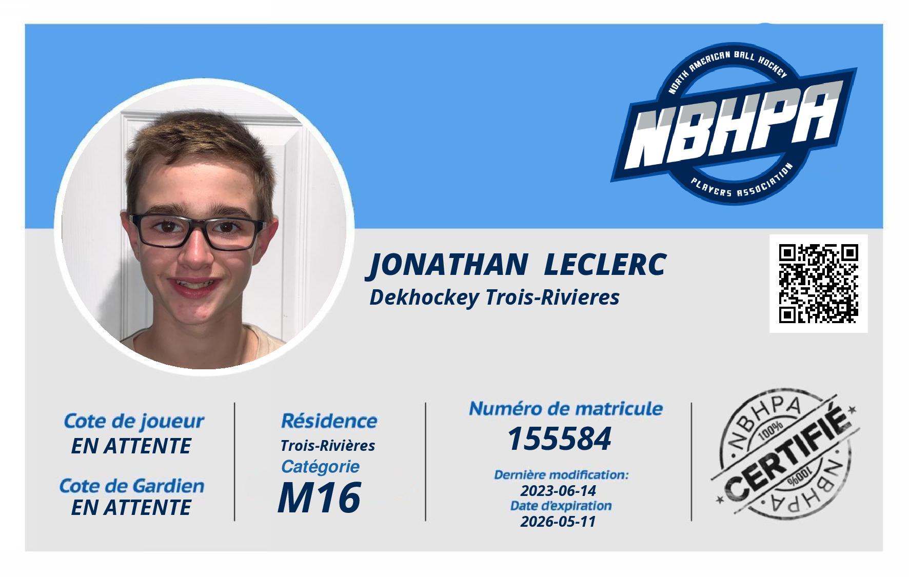 Jonathan  Leclerc
